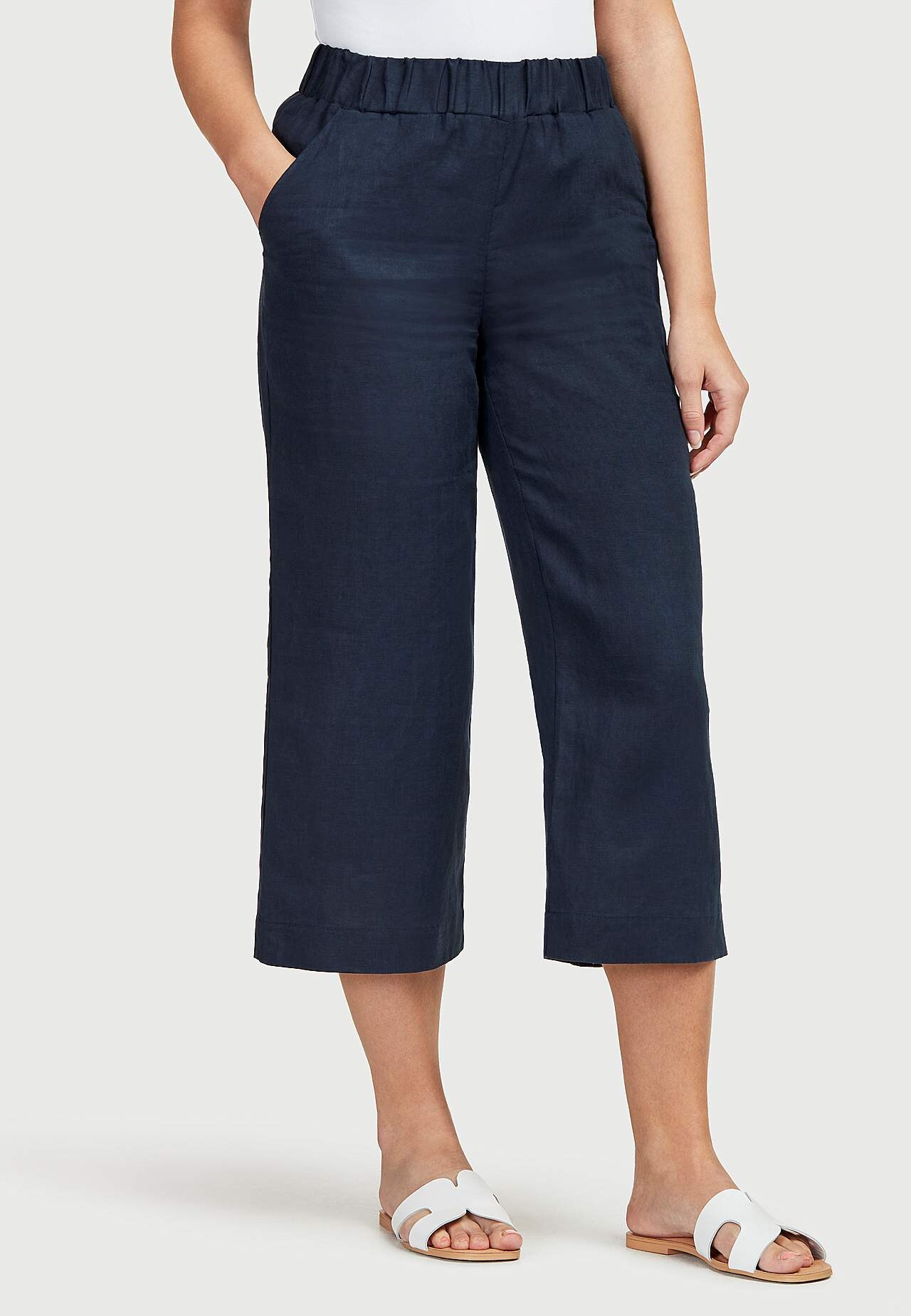 Linased Culotte-lõikega püksid Lo