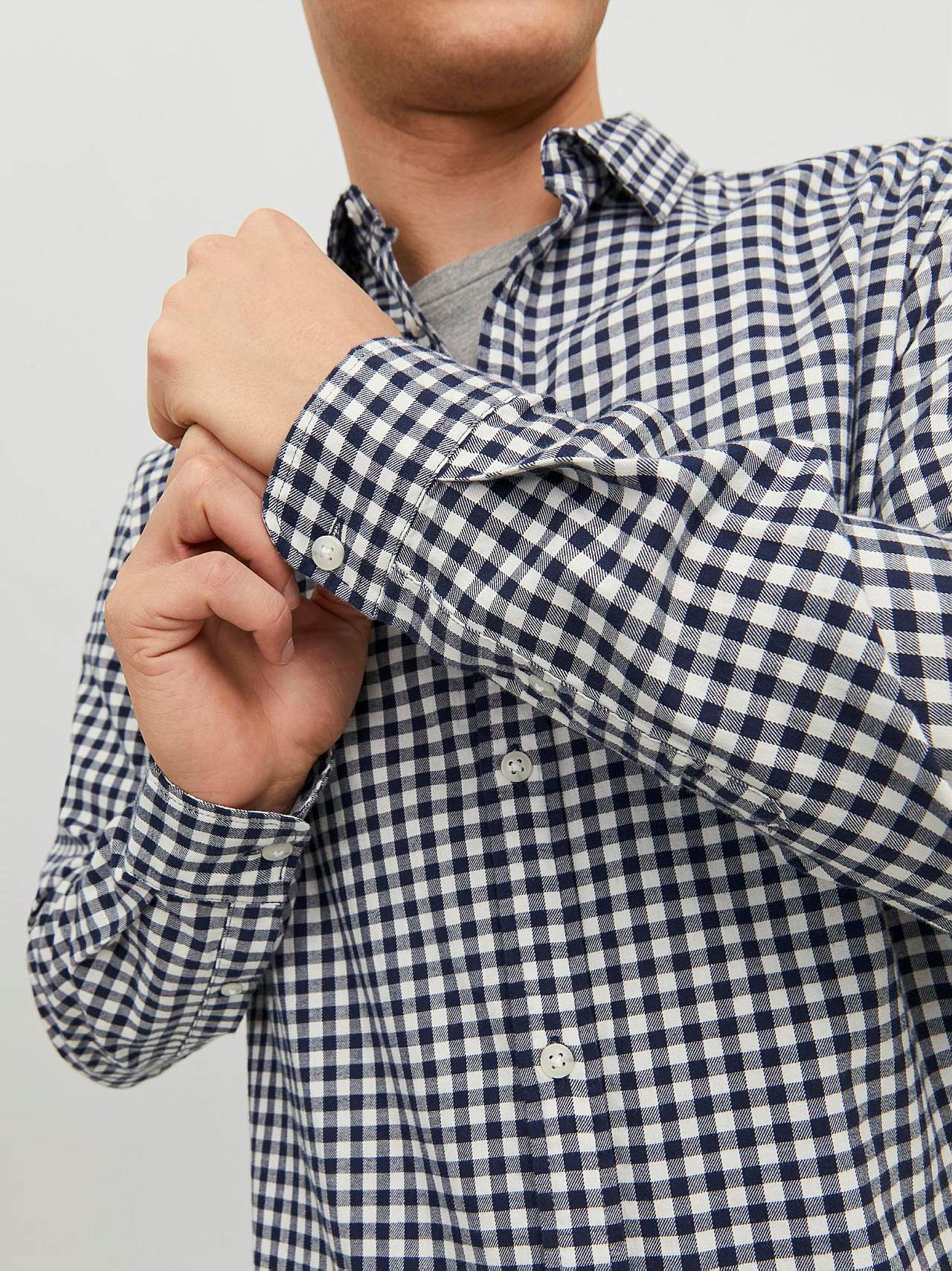 Ruuduline pehme puuvillane särk