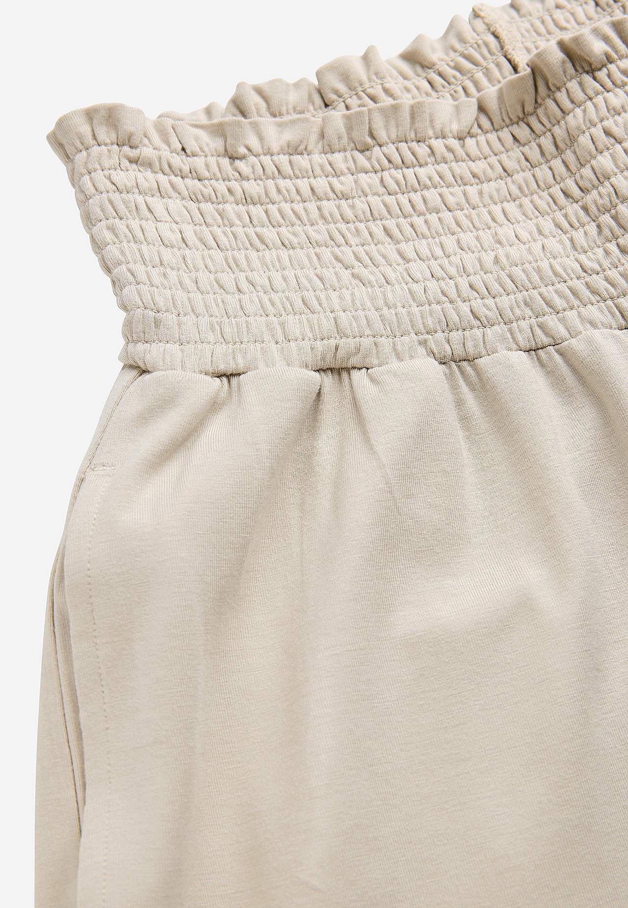 Elastse vöökohaga trikotaažpüksid Liv