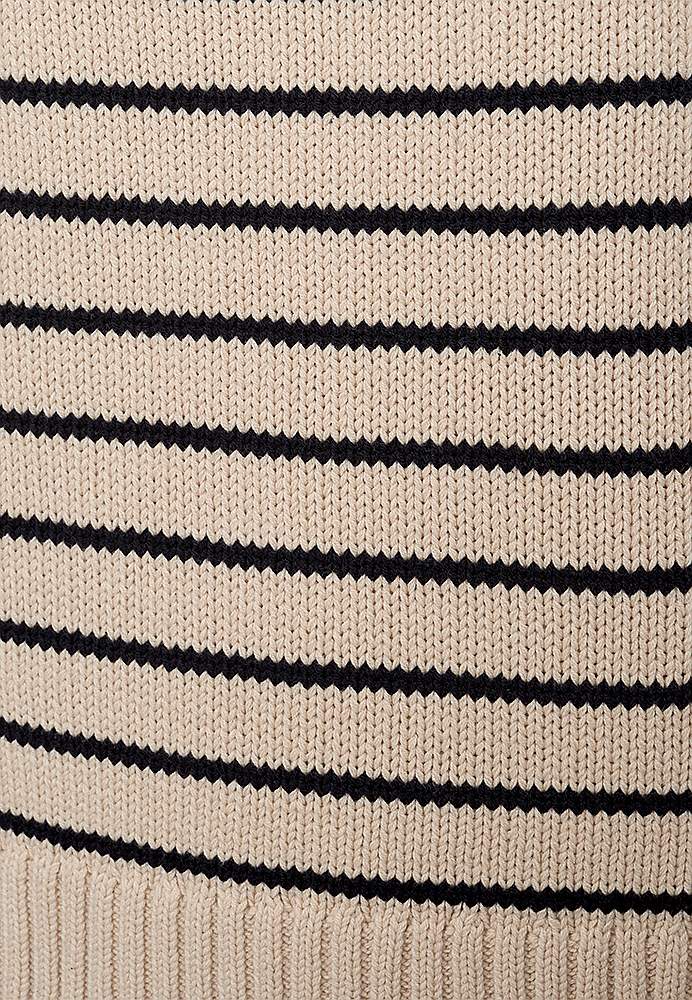 Kootud triibuline džemper