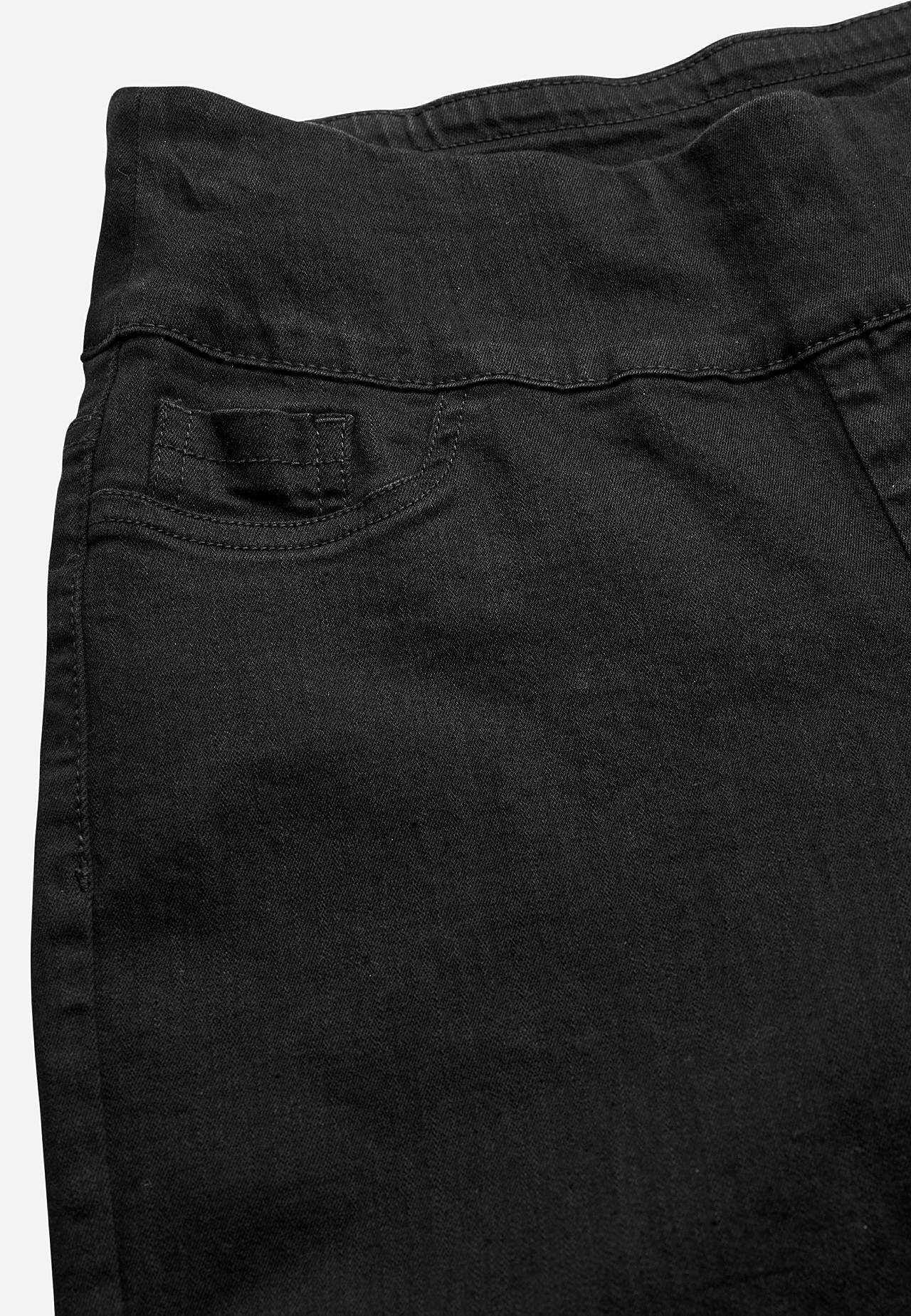 Kõrge kummivärvliga elastsed teksad Elisa