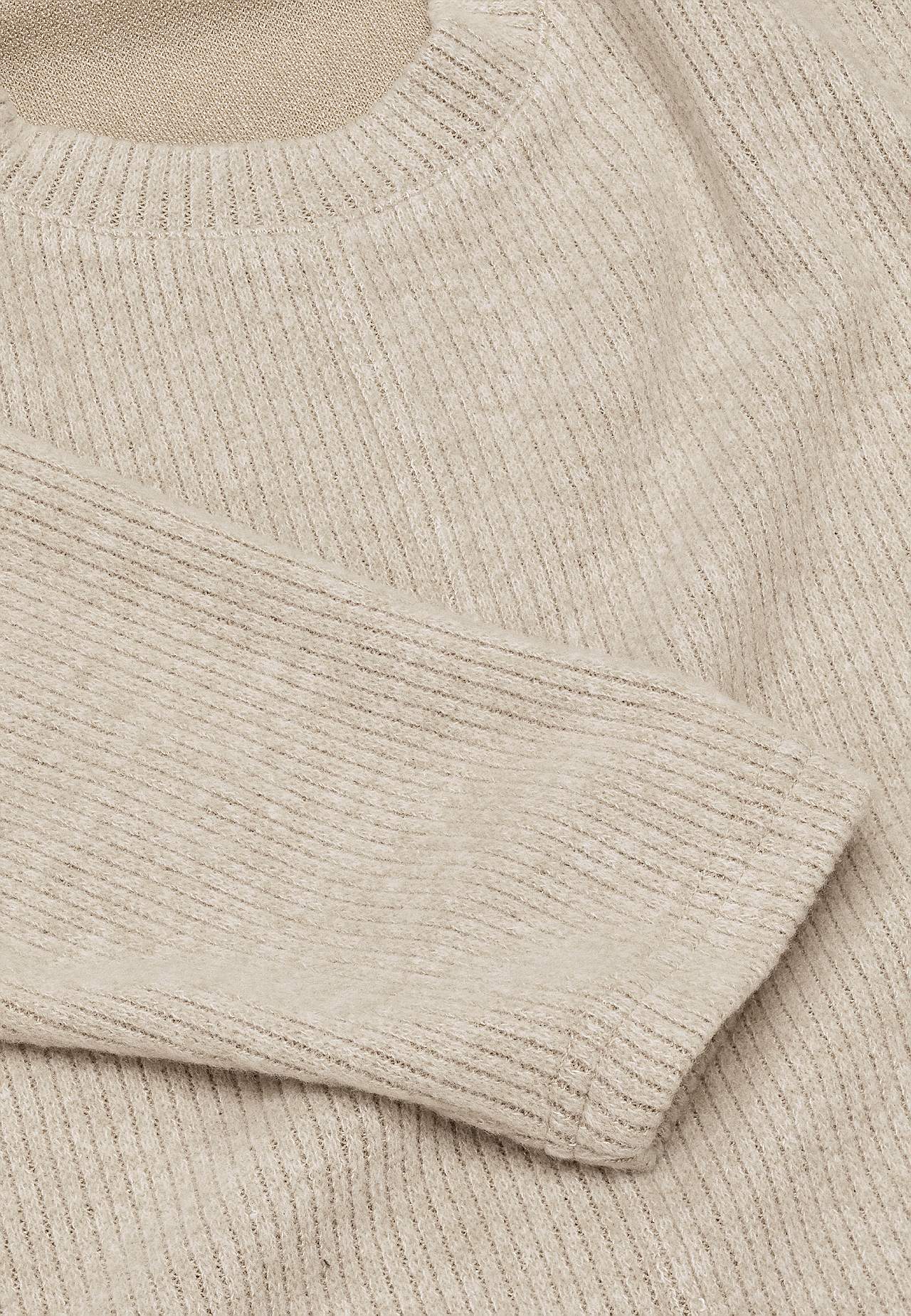 Dekoratiivse õmblusega ülipehme džemper Beata