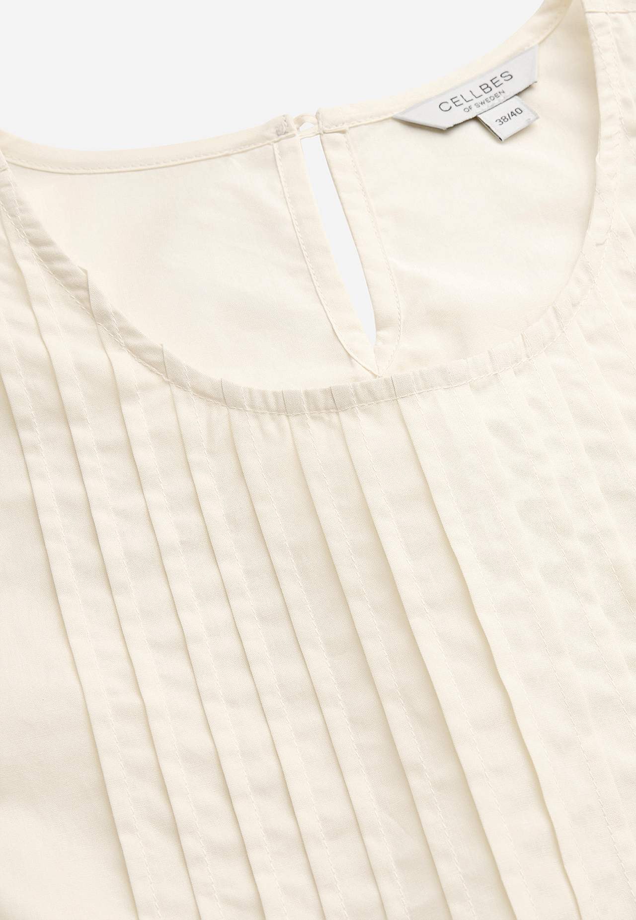 Varrukateta pluus puuvillapopliinist