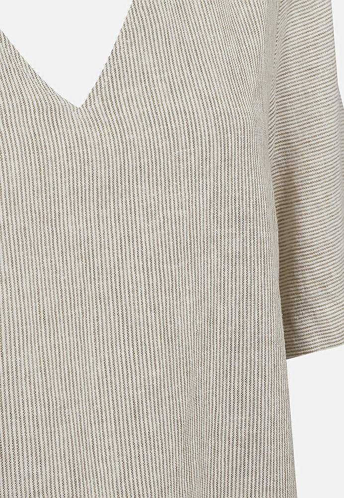 Triibuline linane pluus