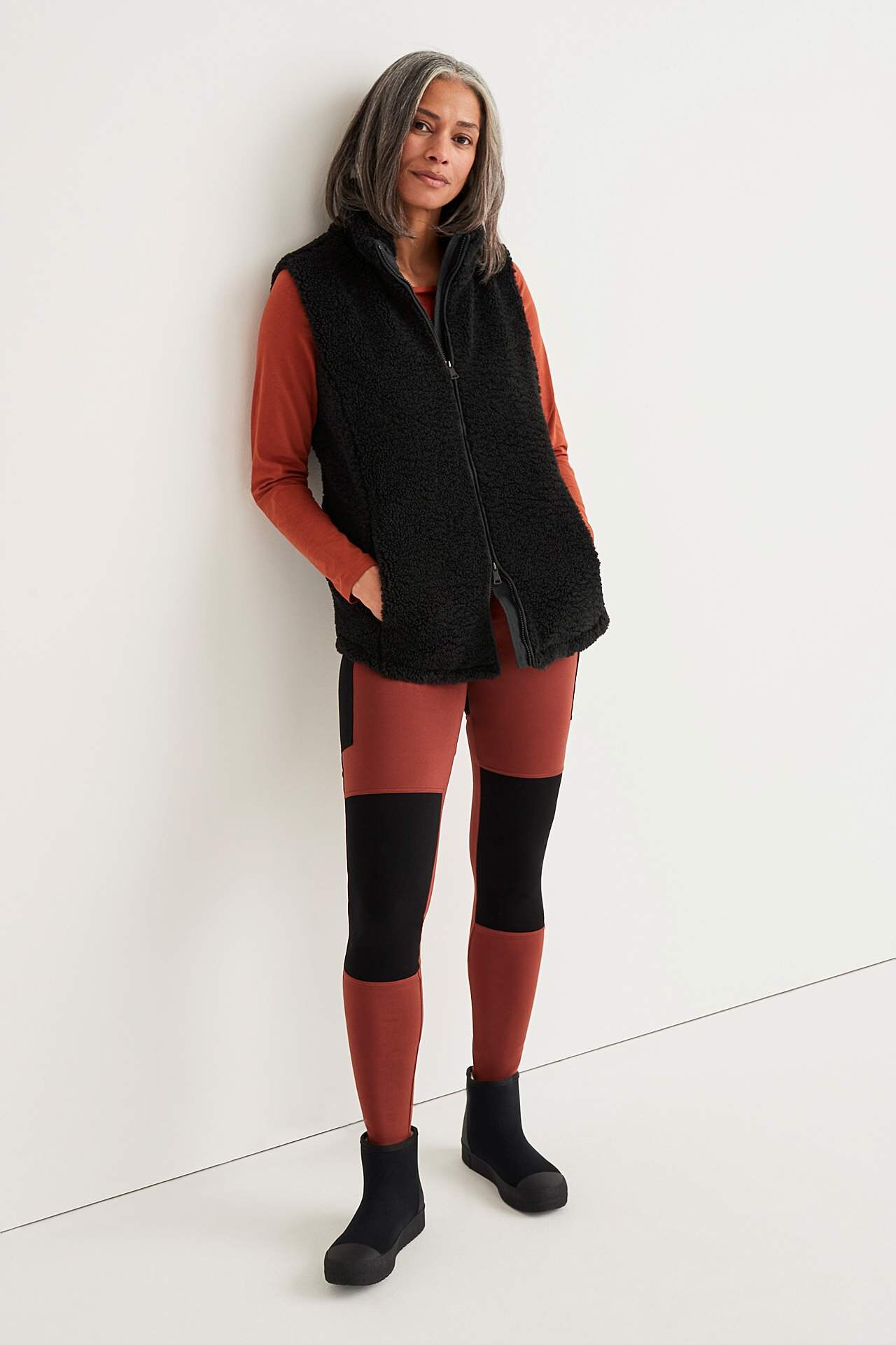 Fliisist vest Theresia
