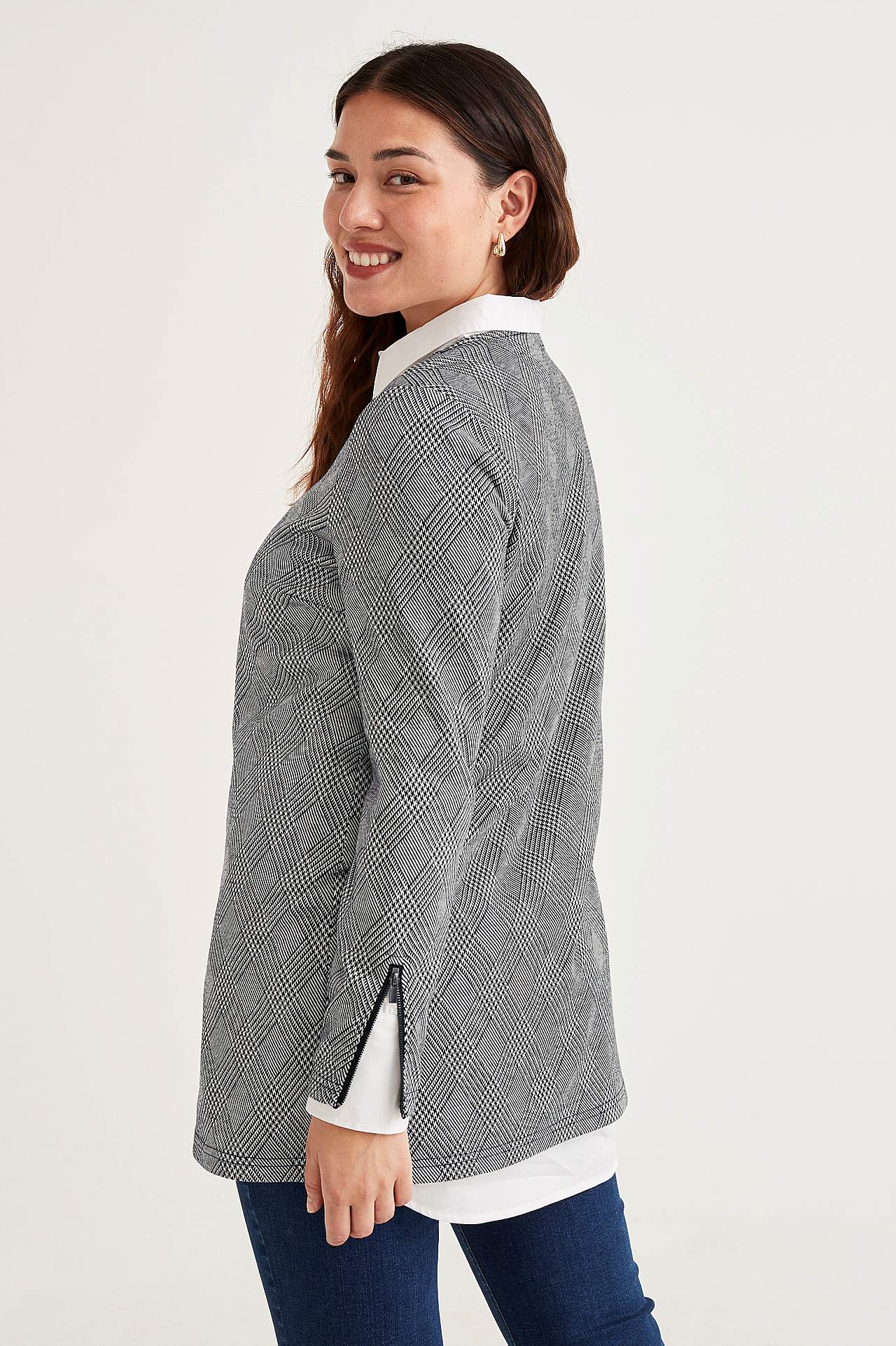 Ruuduline trikotaažtuunika