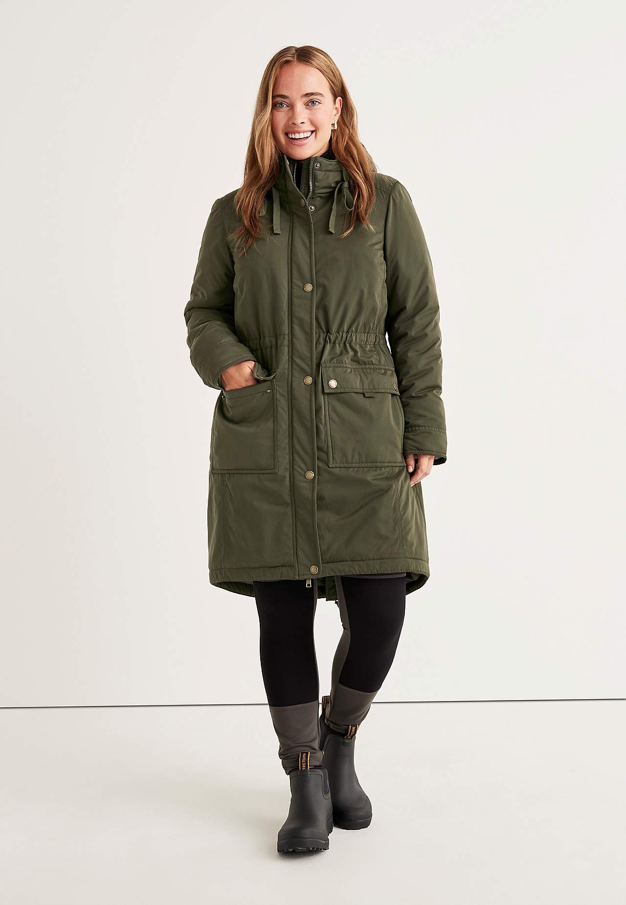 Pileevoodriga kapuutsiga parka