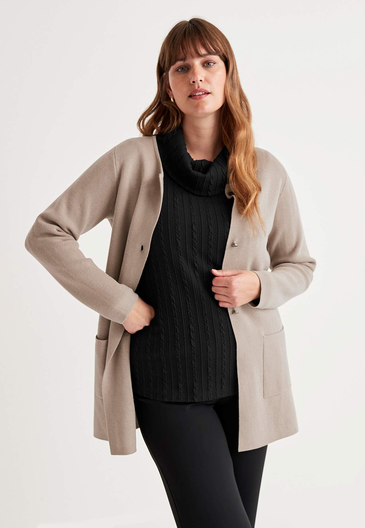 Polokraega trikotaažtopp