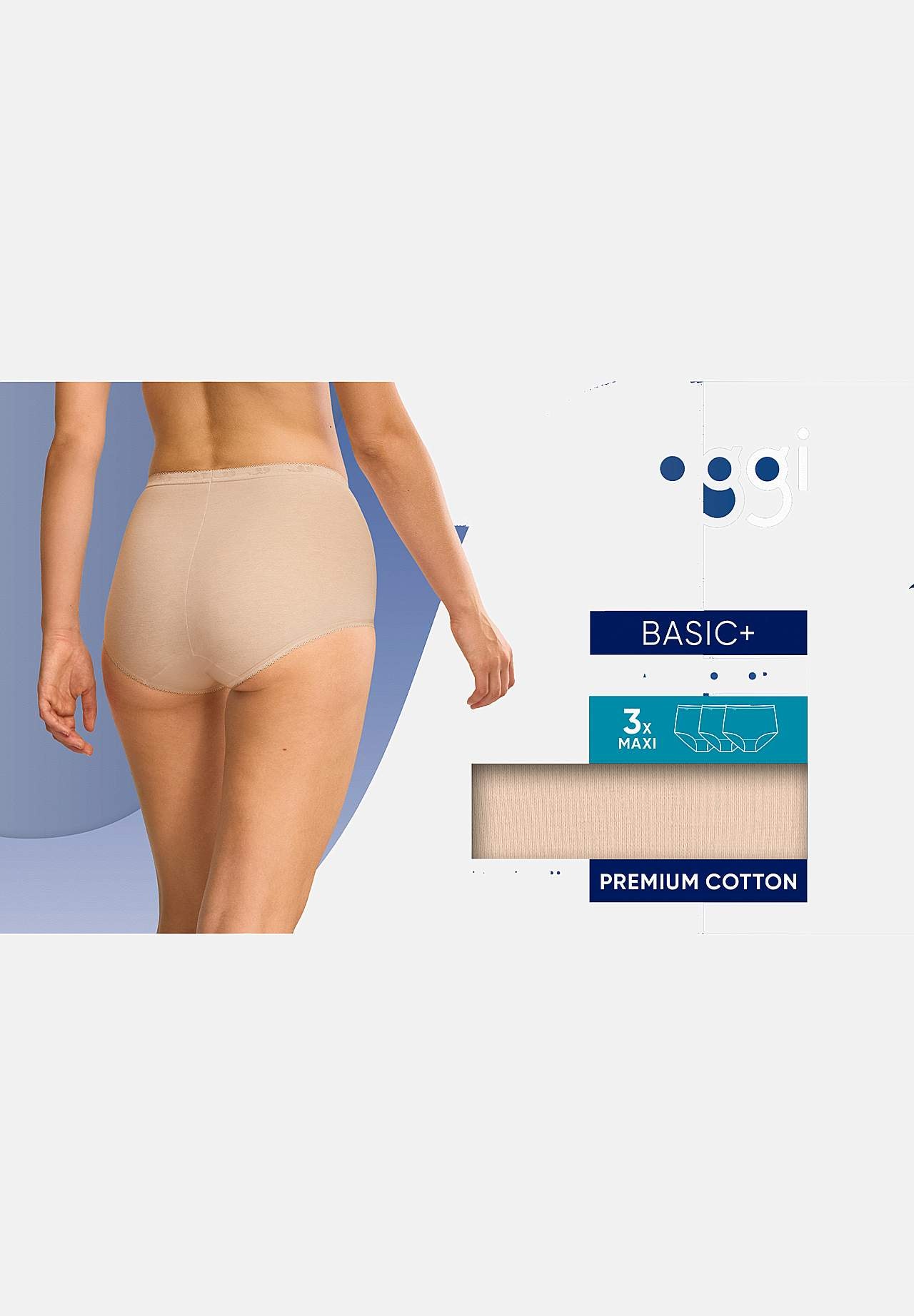 Maksialuspüksid Basic+ 3 tk pakis