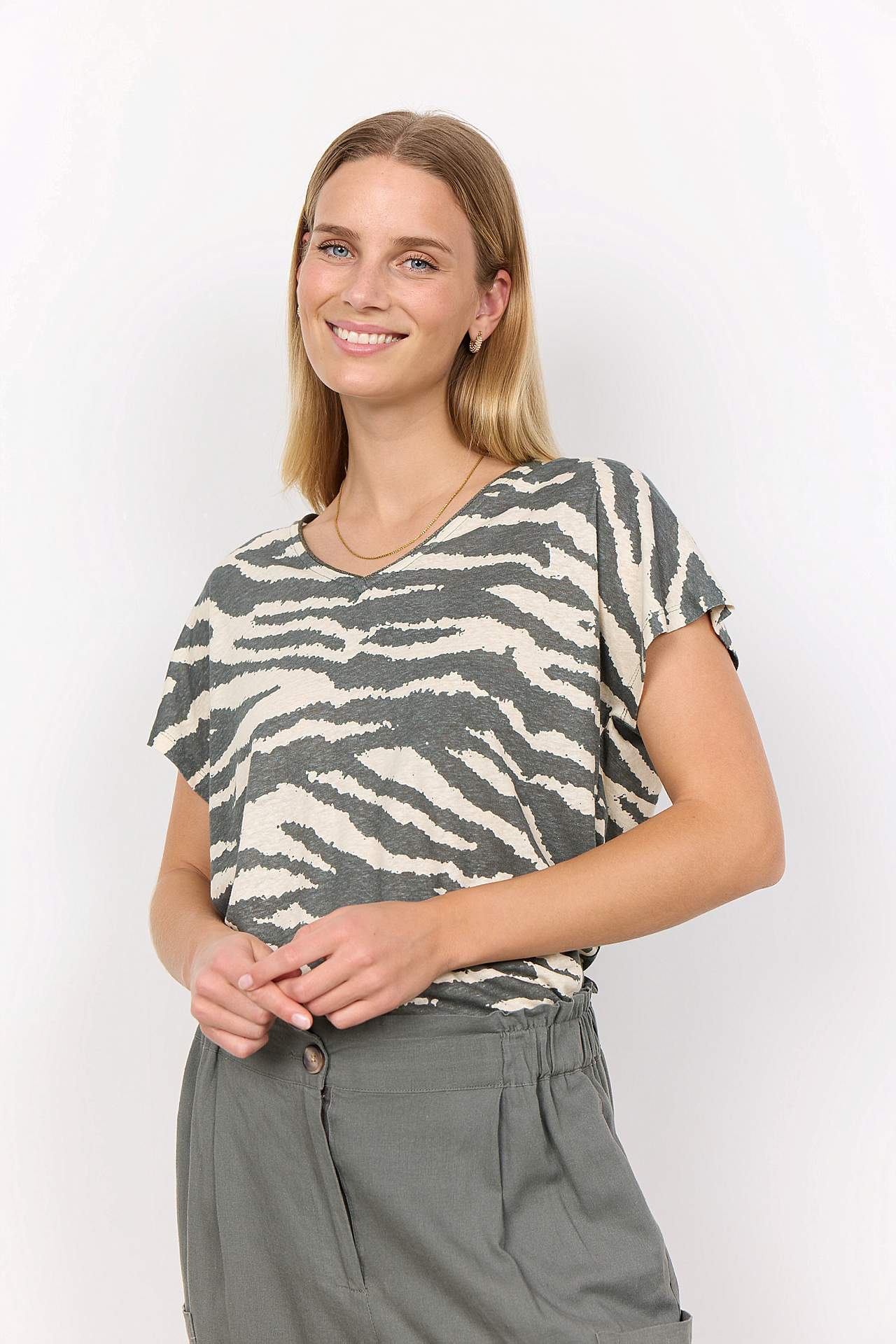Pehme linane ja Tencel® topp
