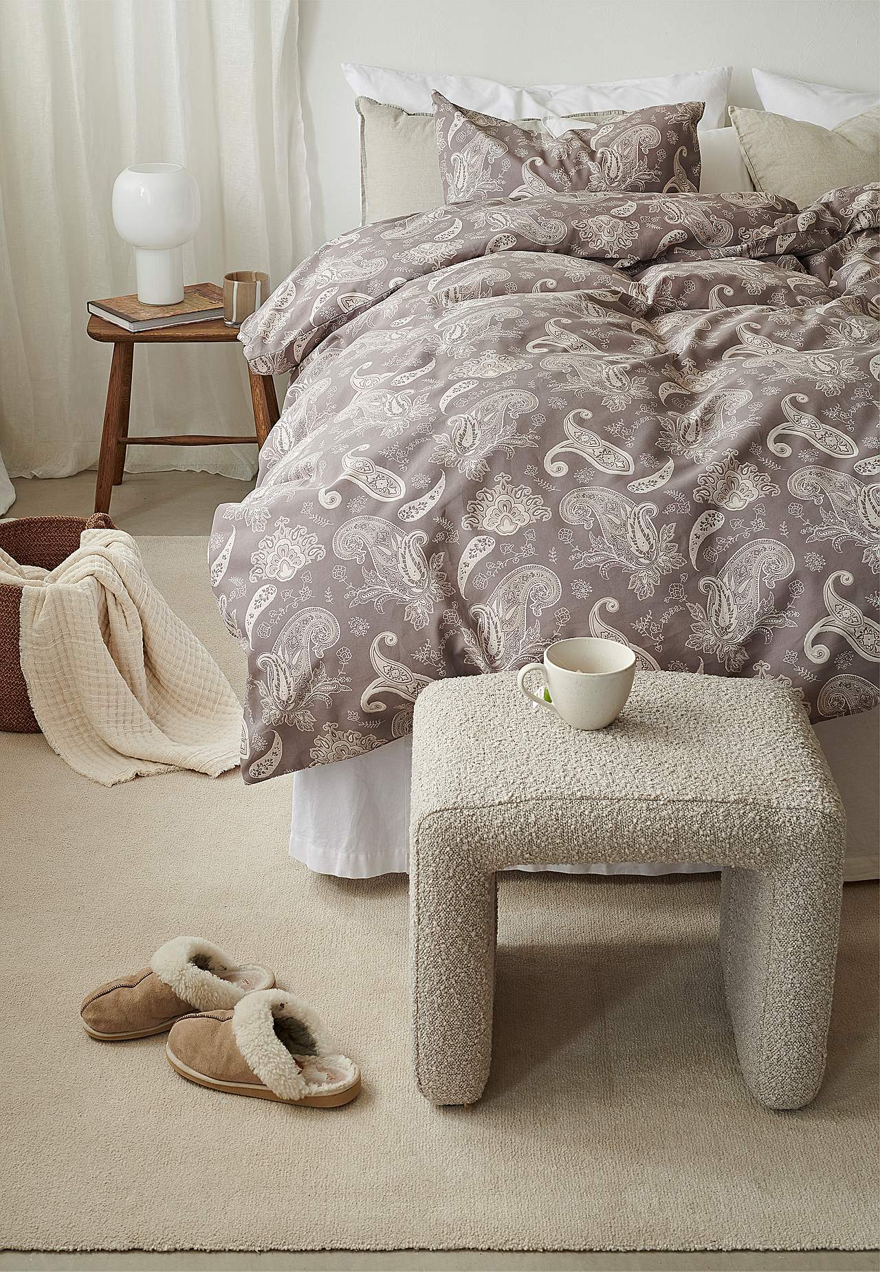 Neerumustriline voodipesukomplekt 150x210 cm Tilly
