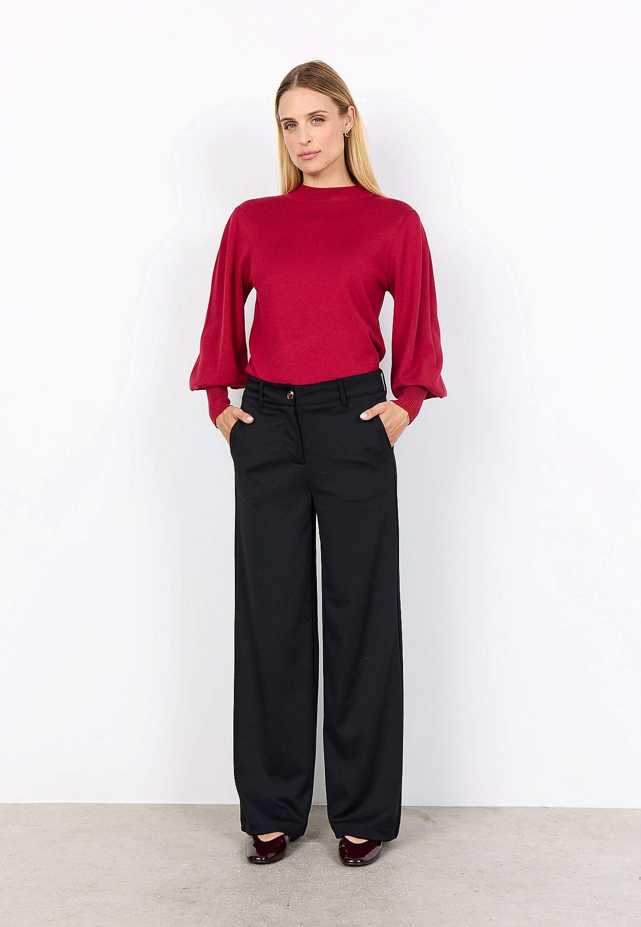 Peenkootud polokraega kampsun