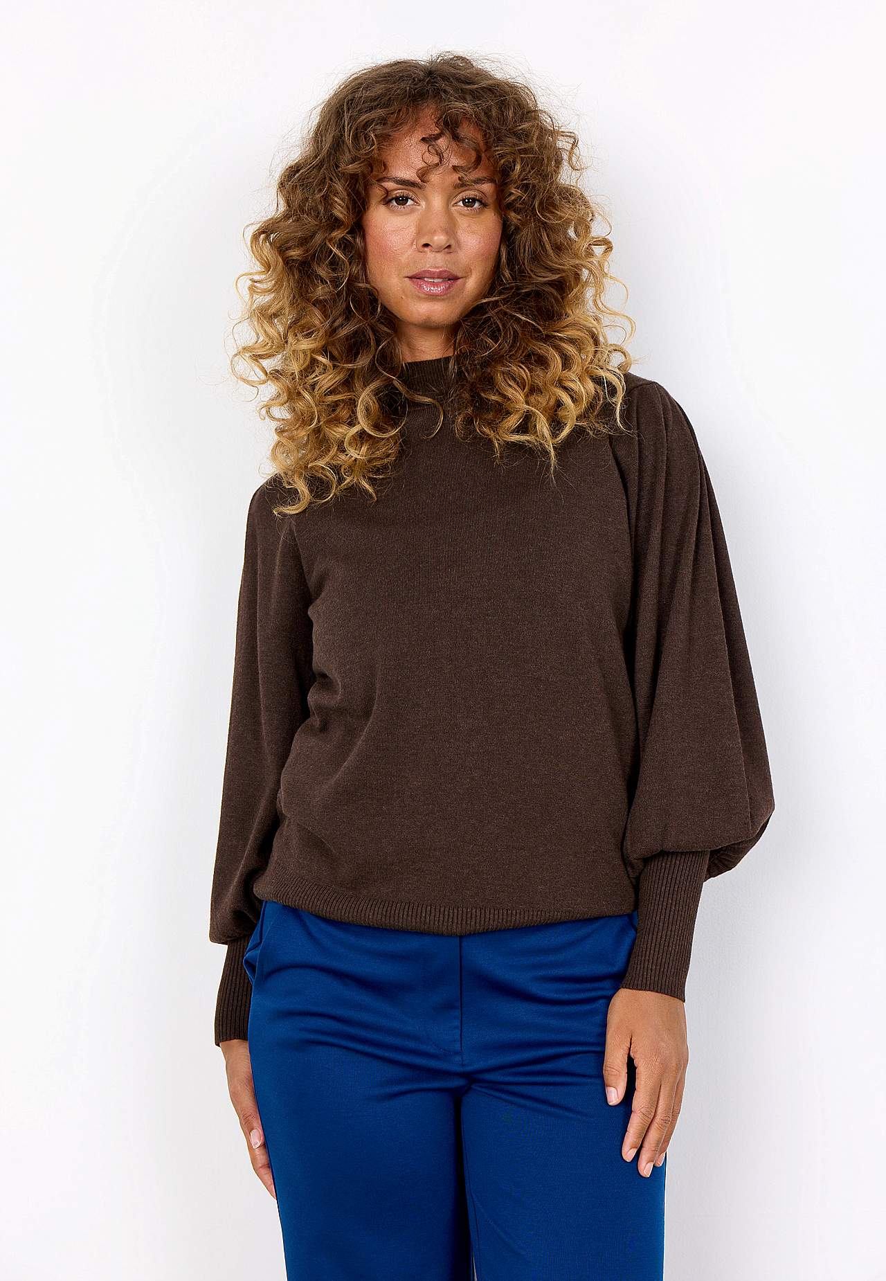 Peenkootud polokraega kampsun