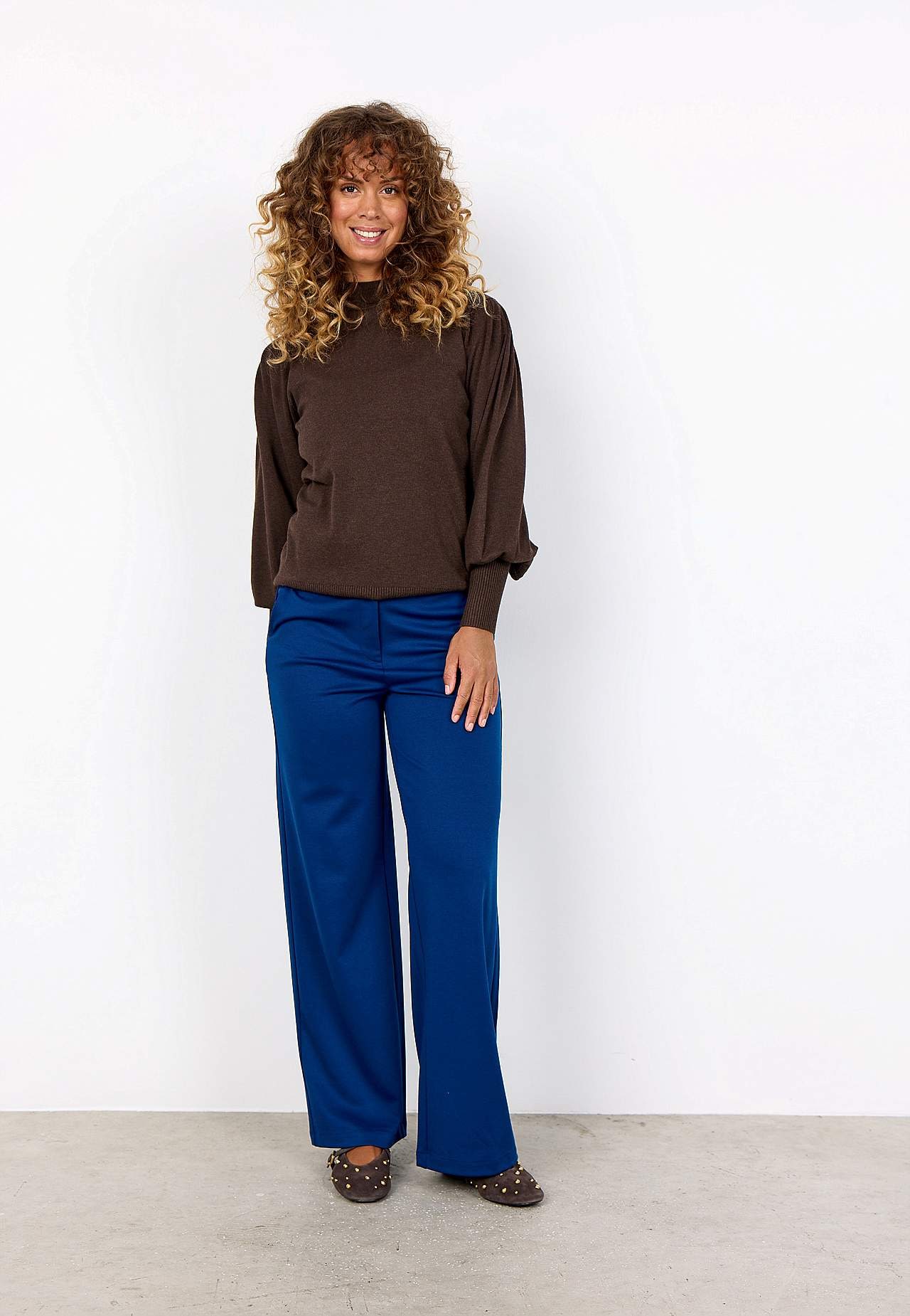 Peenkootud polokraega kampsun