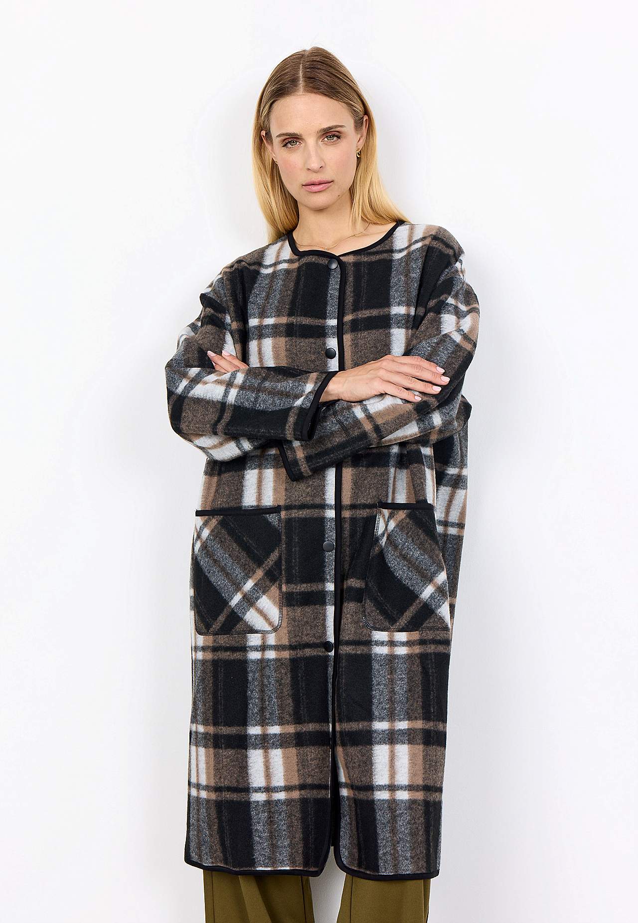 Ruuduline vildist jakk