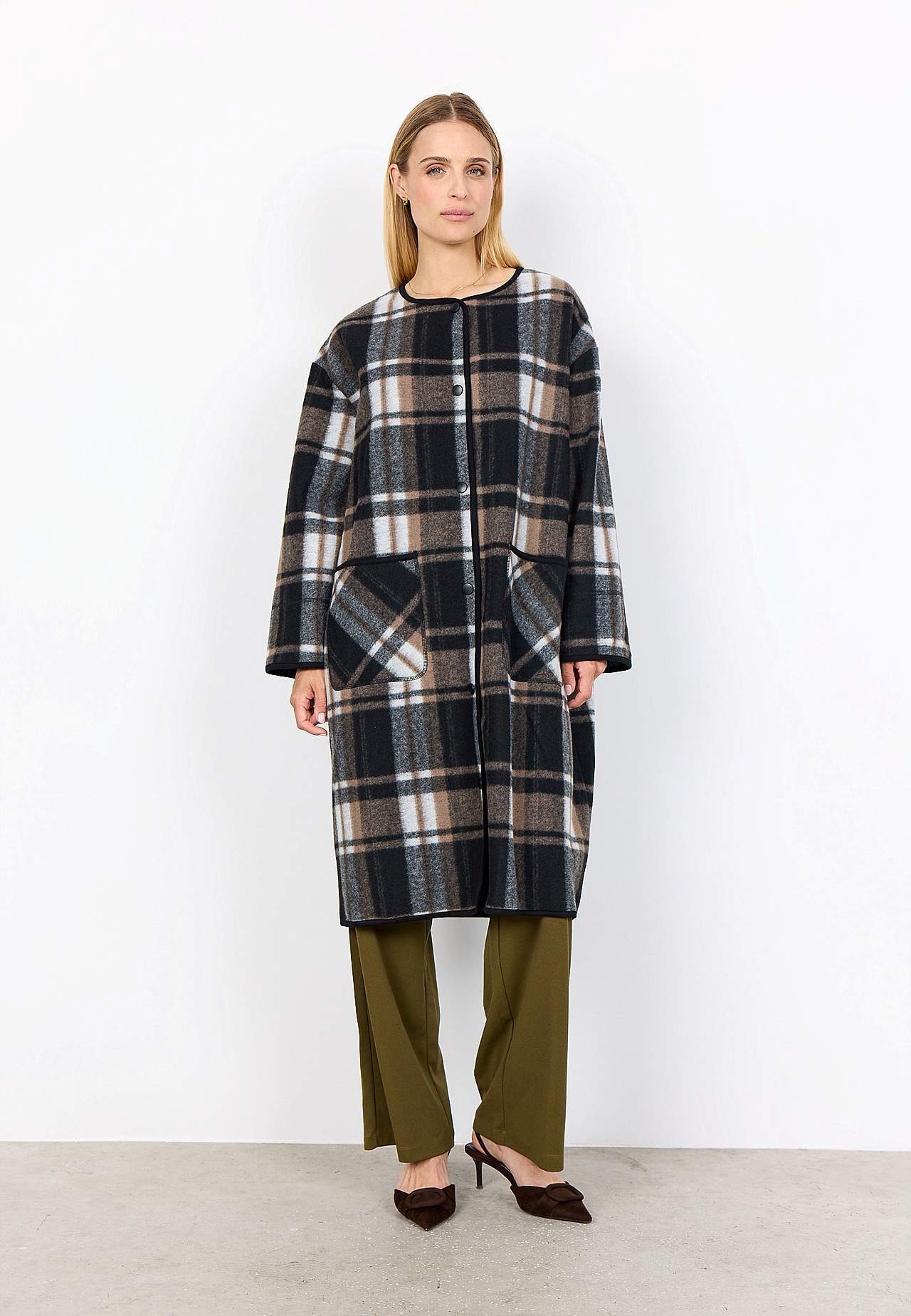 Ruuduline vildist jakk