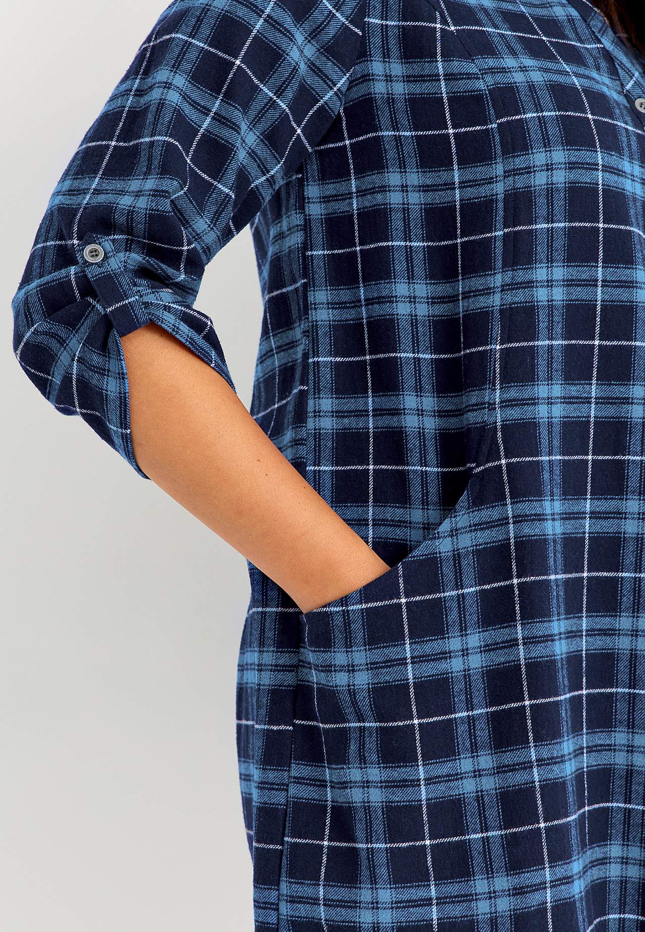 Flanellist ruuduline tuunika Christine