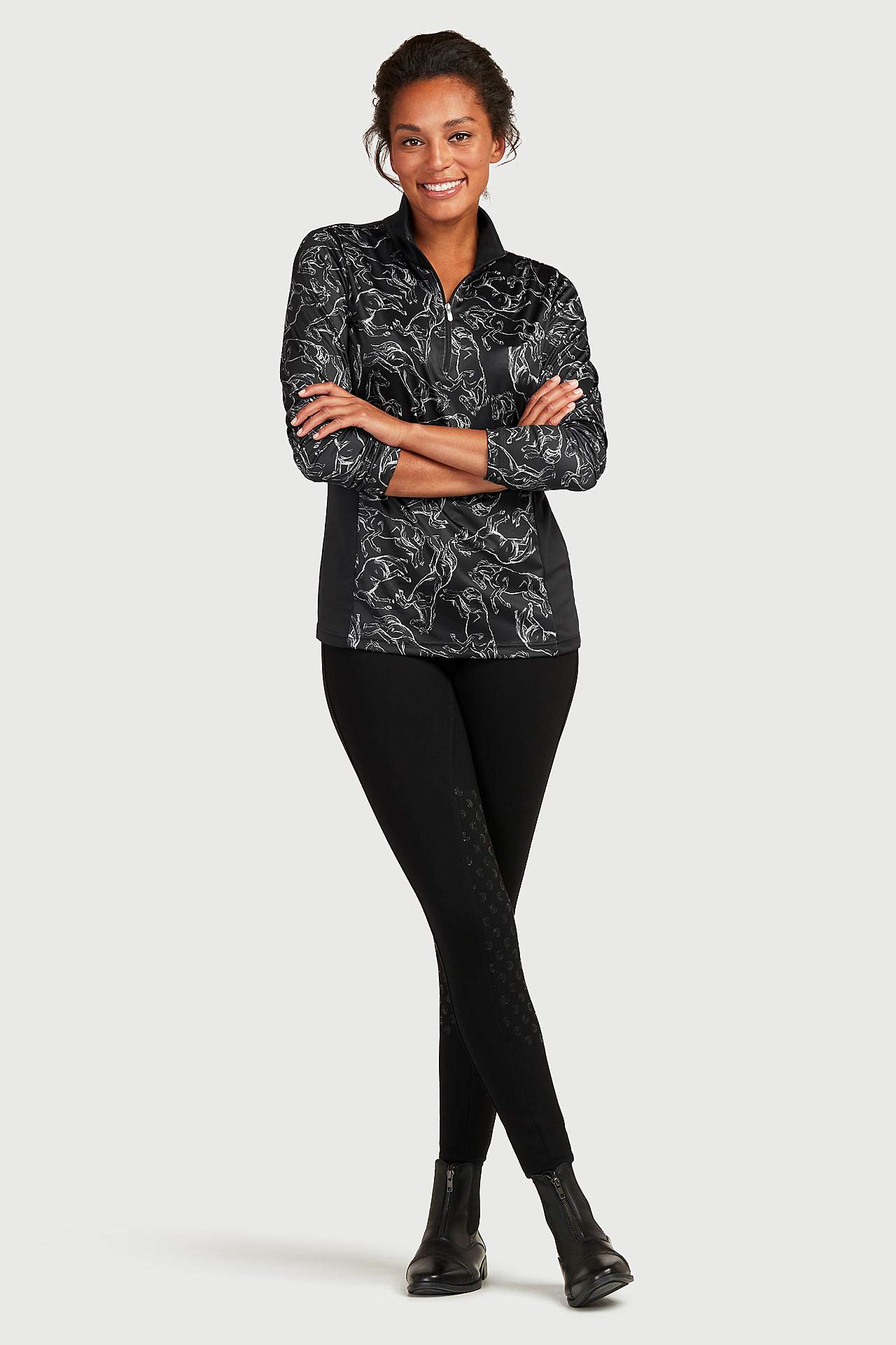 Põlvetugevdustega ratsapüksid