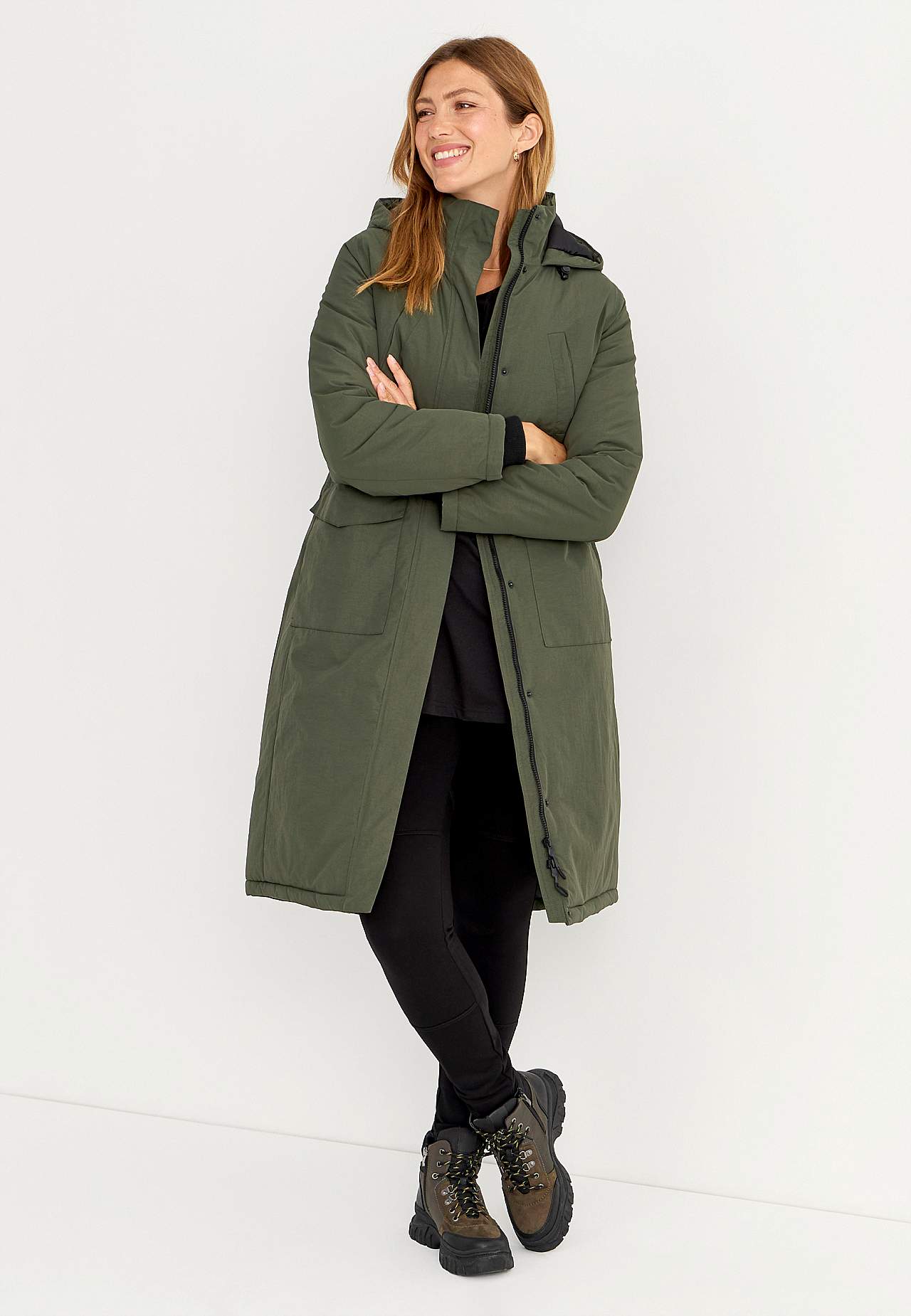 Funktsionaalne sooja voodriga jakk