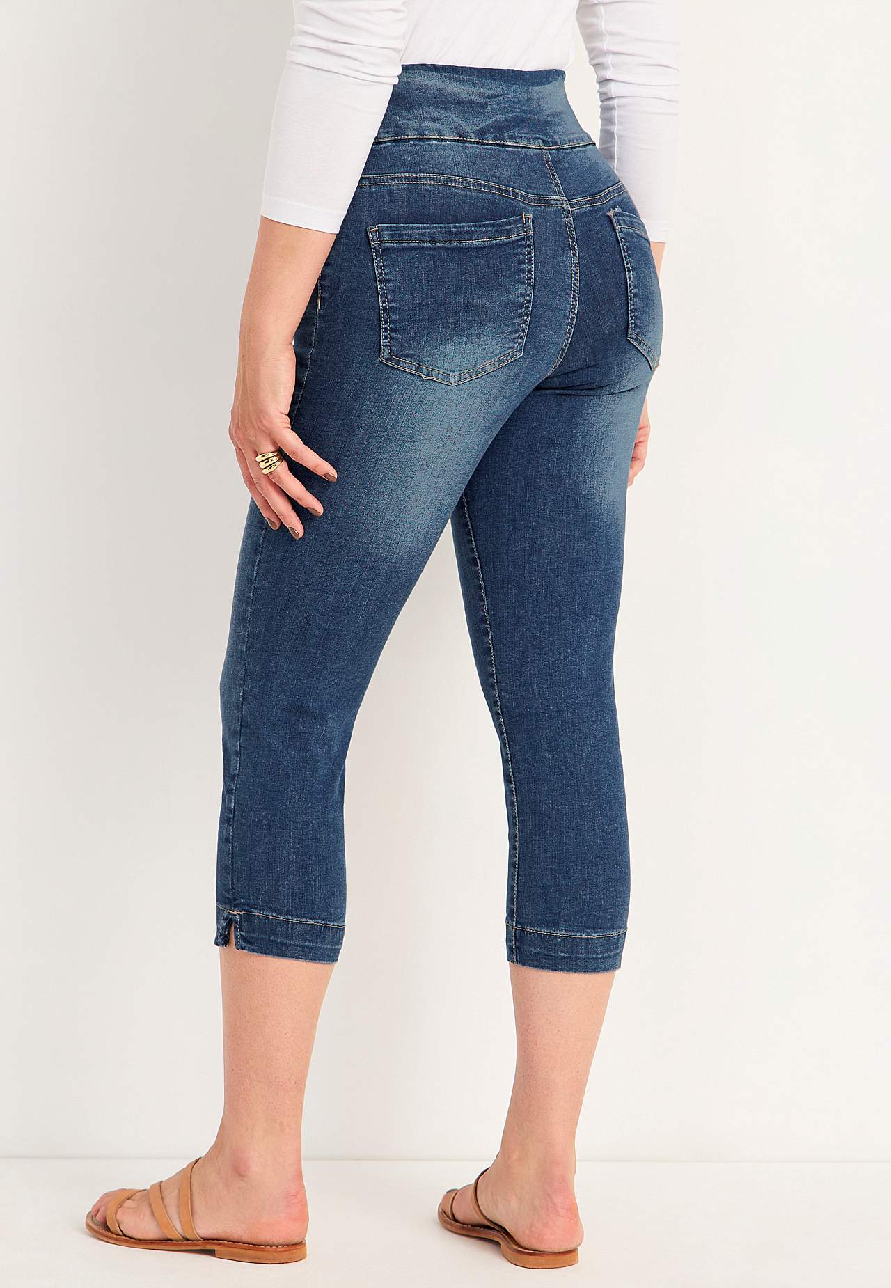 Denimkangast ülimugavad kapriretuusid Elin