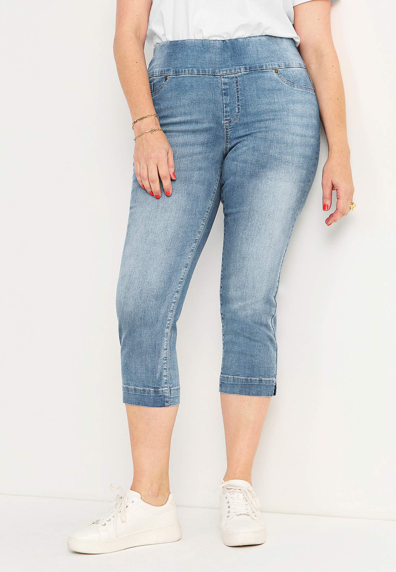 Denimkangast ülimugavad kapriretuusid Elin