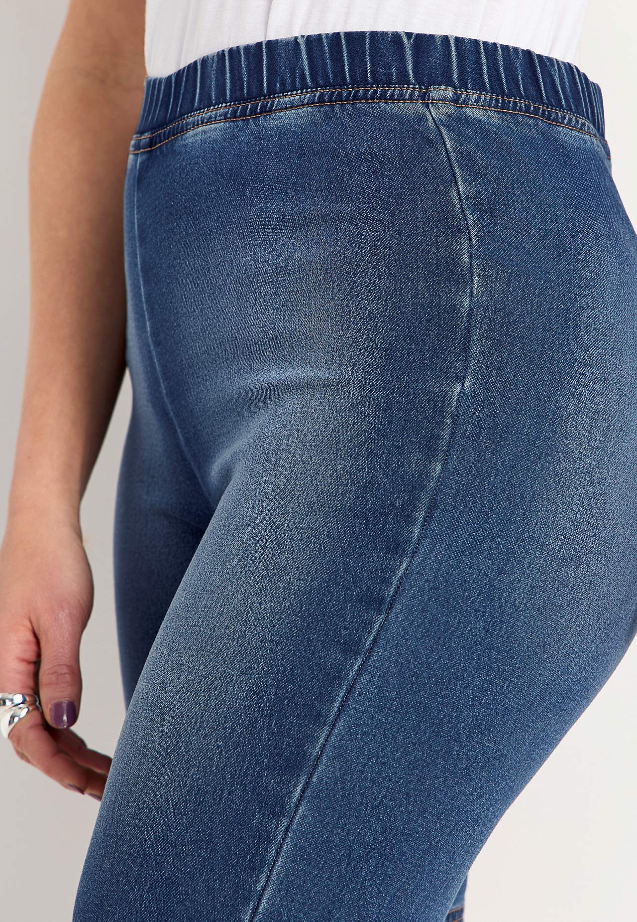 Denimkangast ratturipüksid