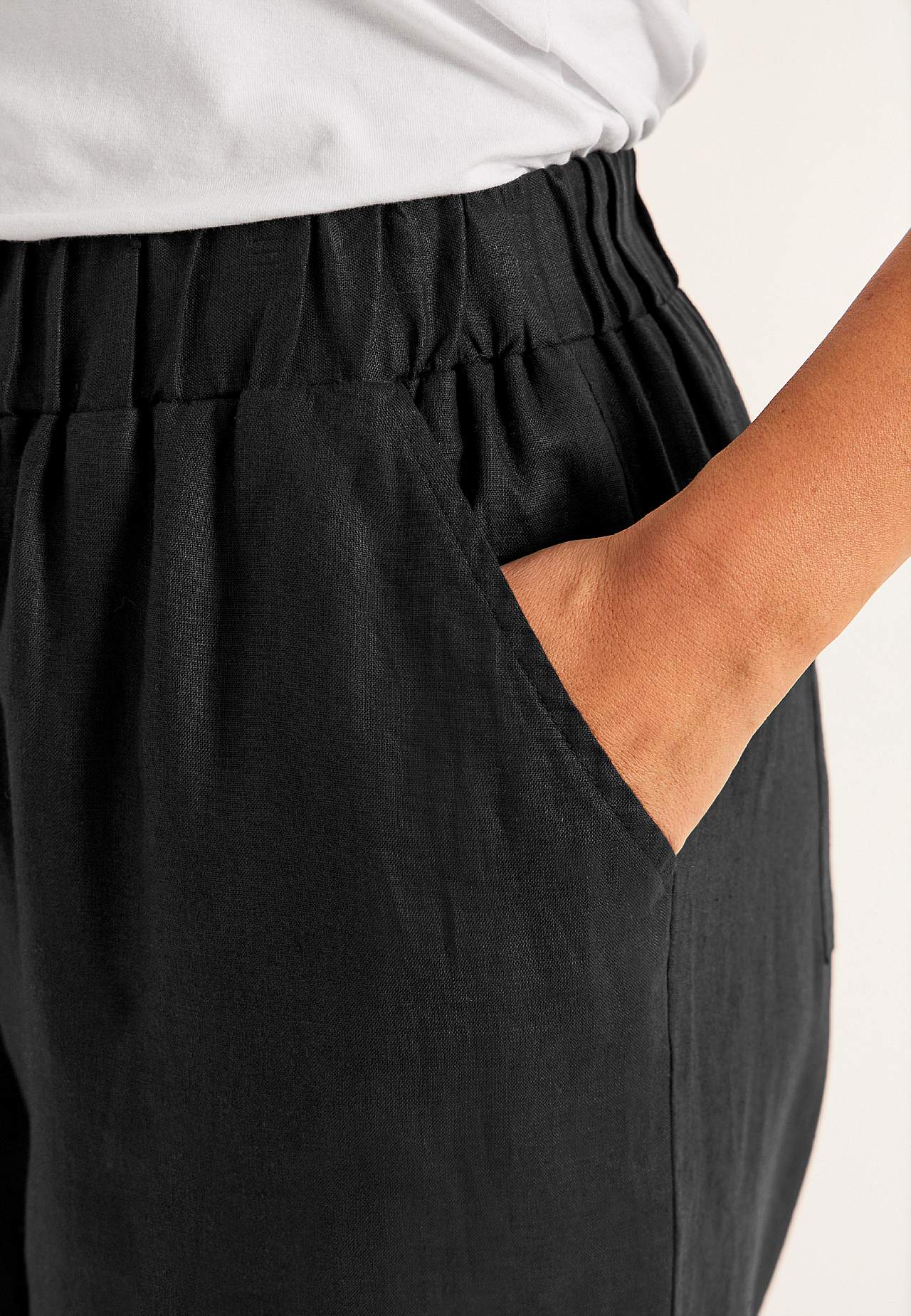 Linased Culotte-lõikega püksid Premium