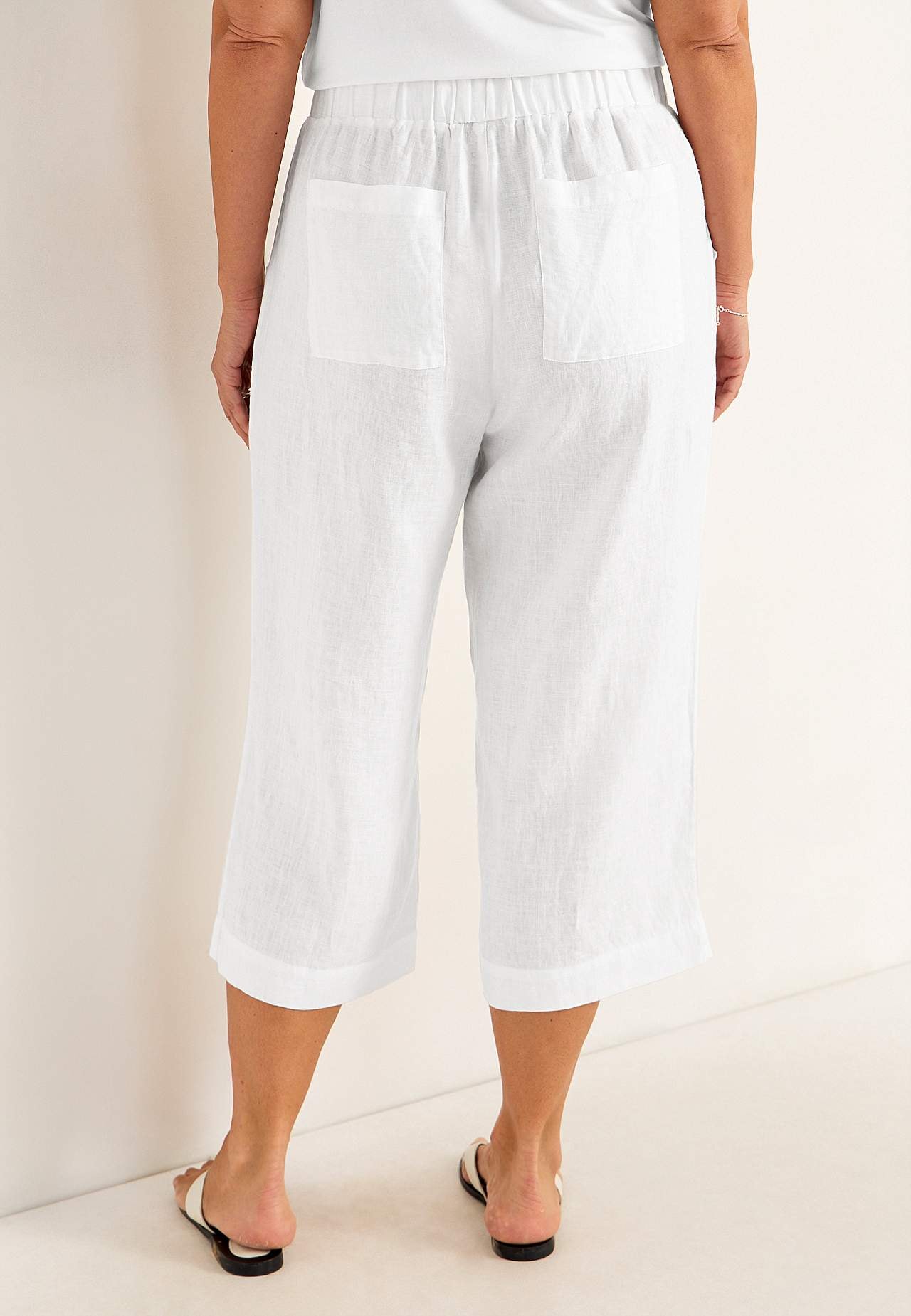 Linased Culotte-lõikega püksid Premium