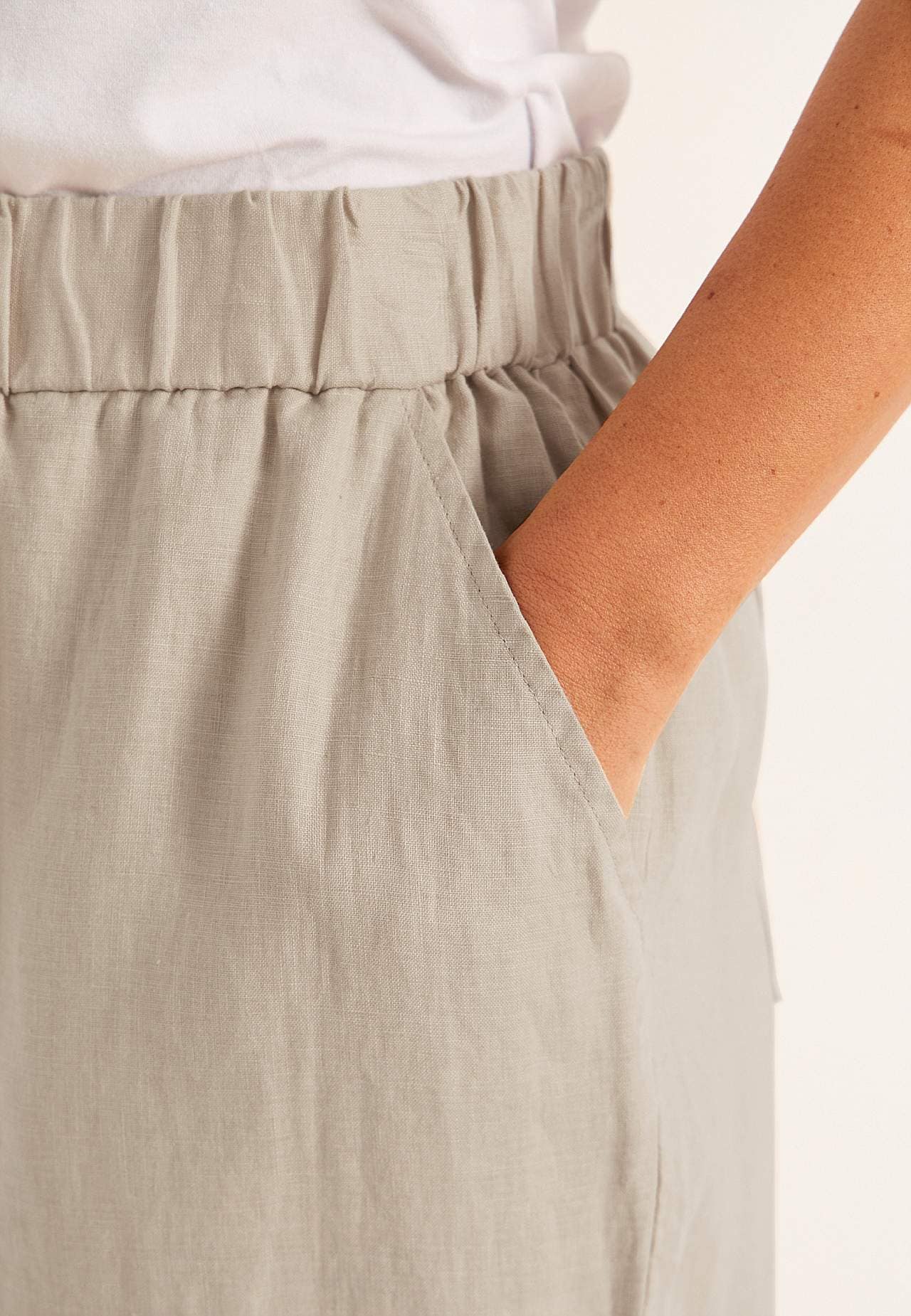 Linased Culotte-lõikega püksid Premium