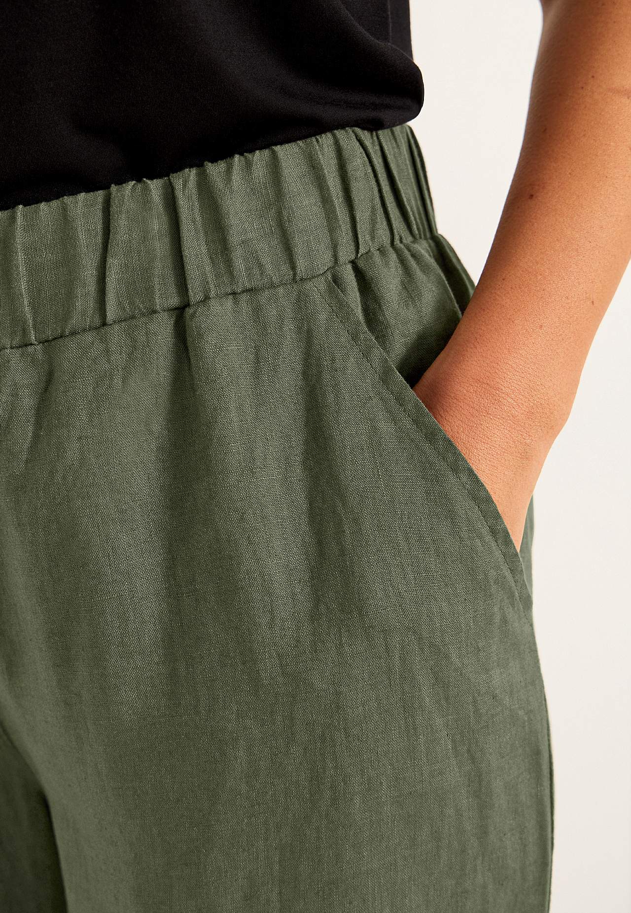Linased Culotte-lõikega püksid Premium
