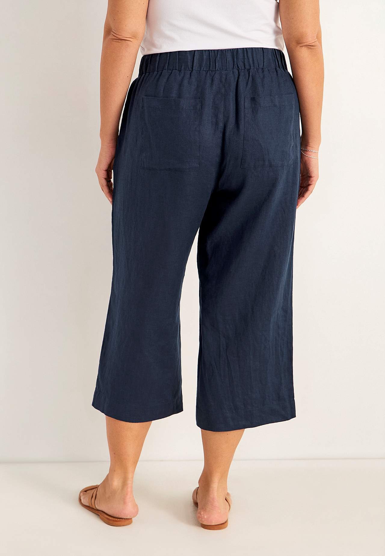 Linased Culotte-lõikega püksid Premium