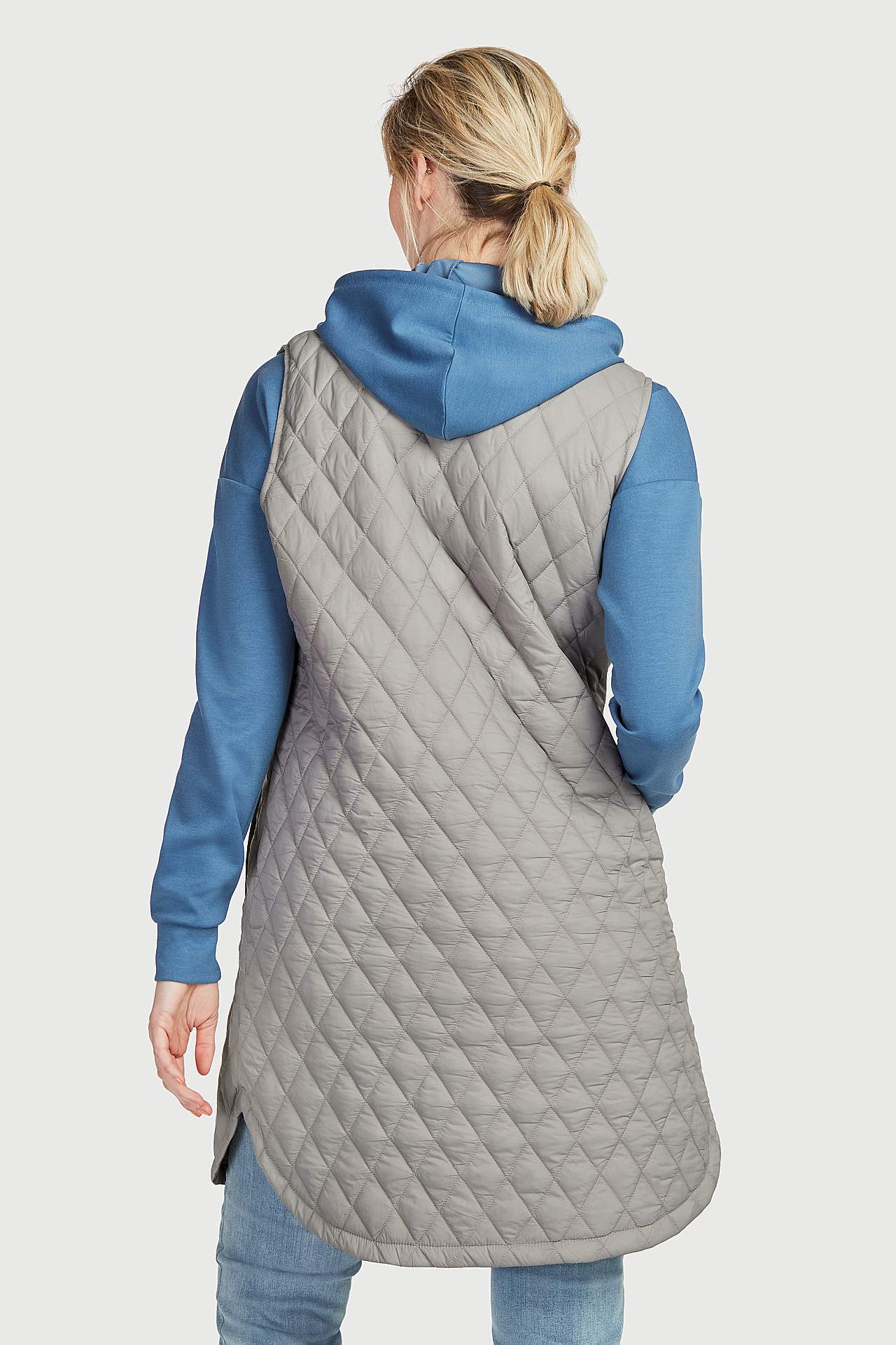 Pikk tepitud vest Lena