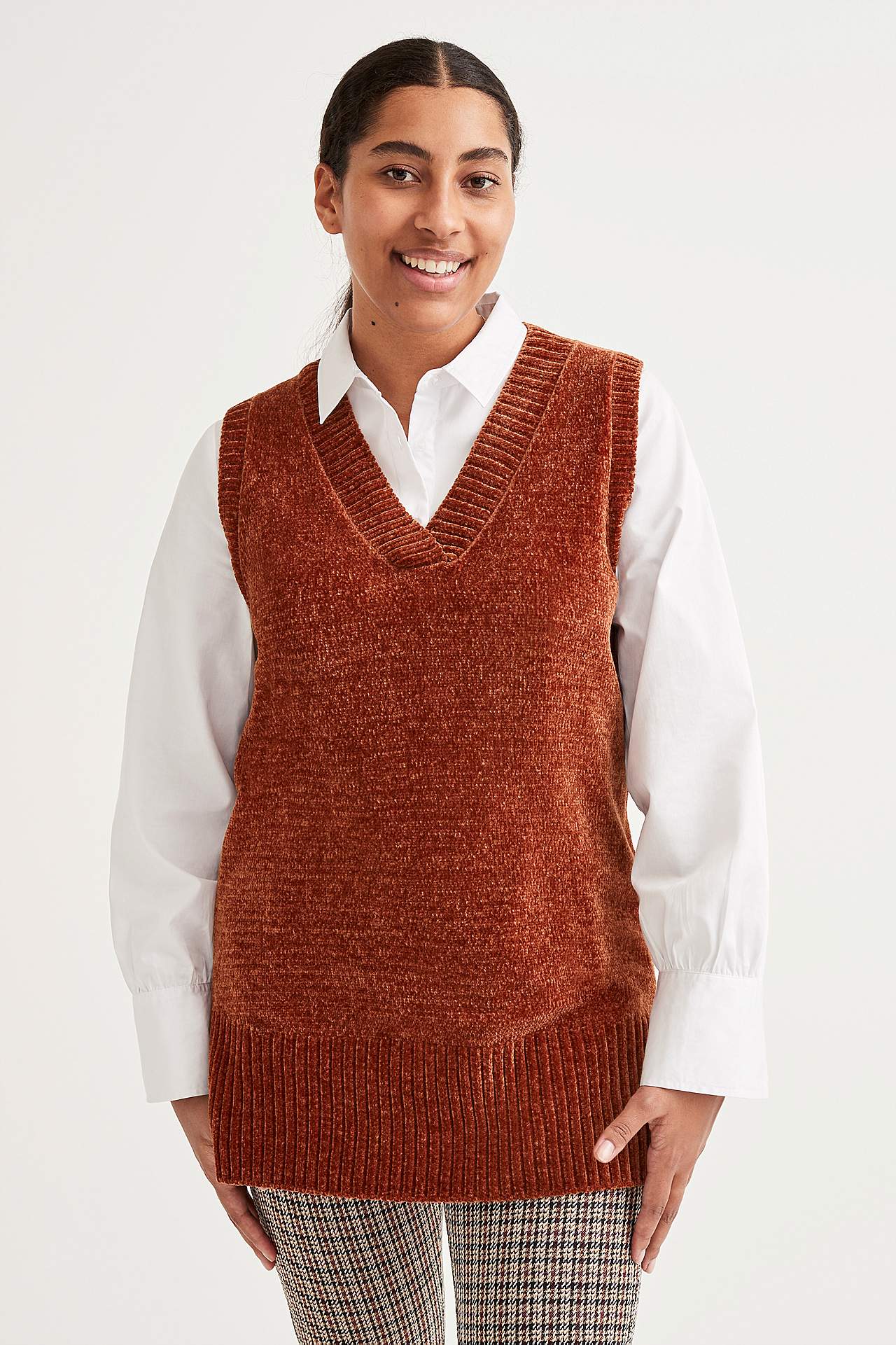 Šenillist pehme vest