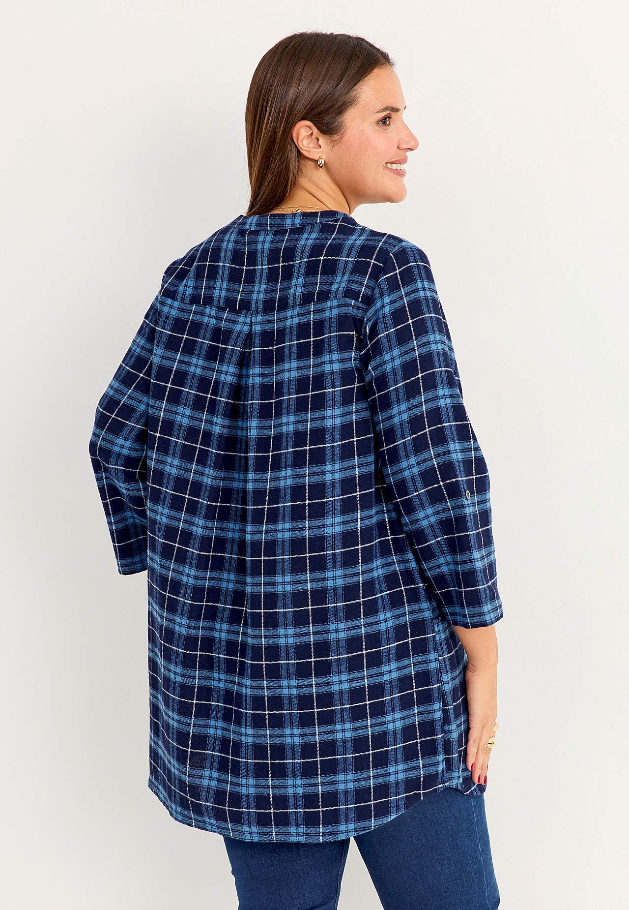 Flanellist ruuduline tuunika Christine