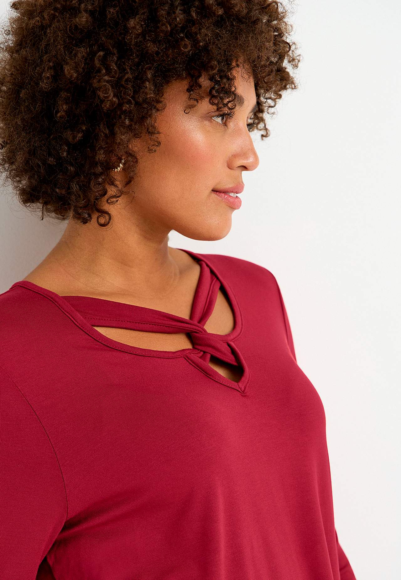 Trikotaažtuunika 3/4 varrukatega