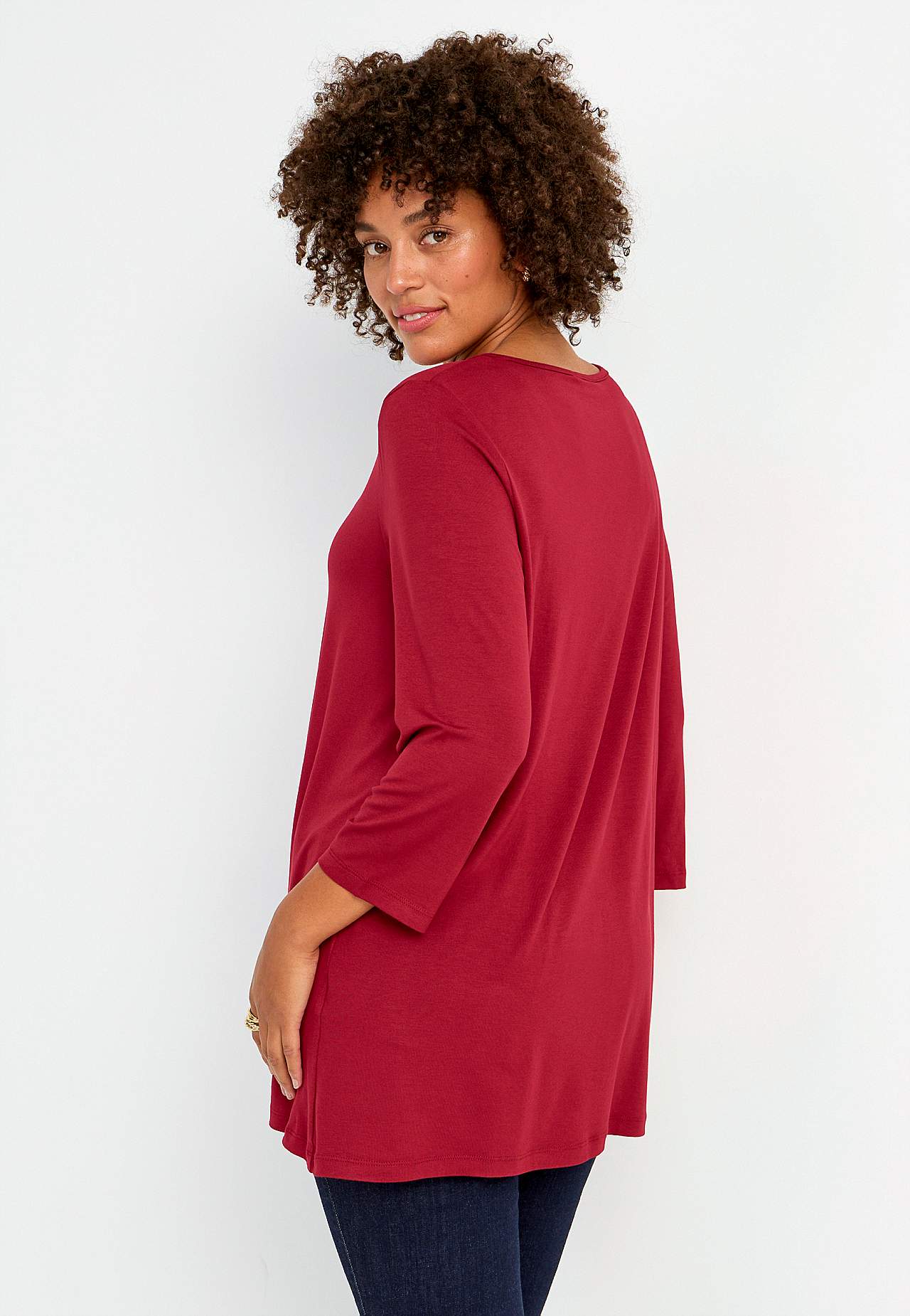Trikotaažtuunika 3/4 varrukatega