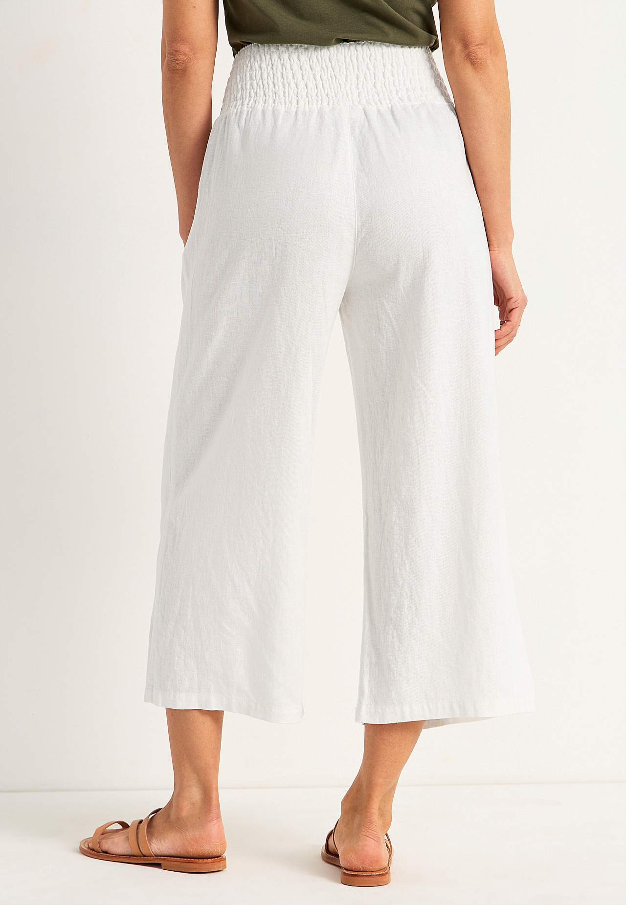 Linased Culotte-lõikega püksid Lisette
