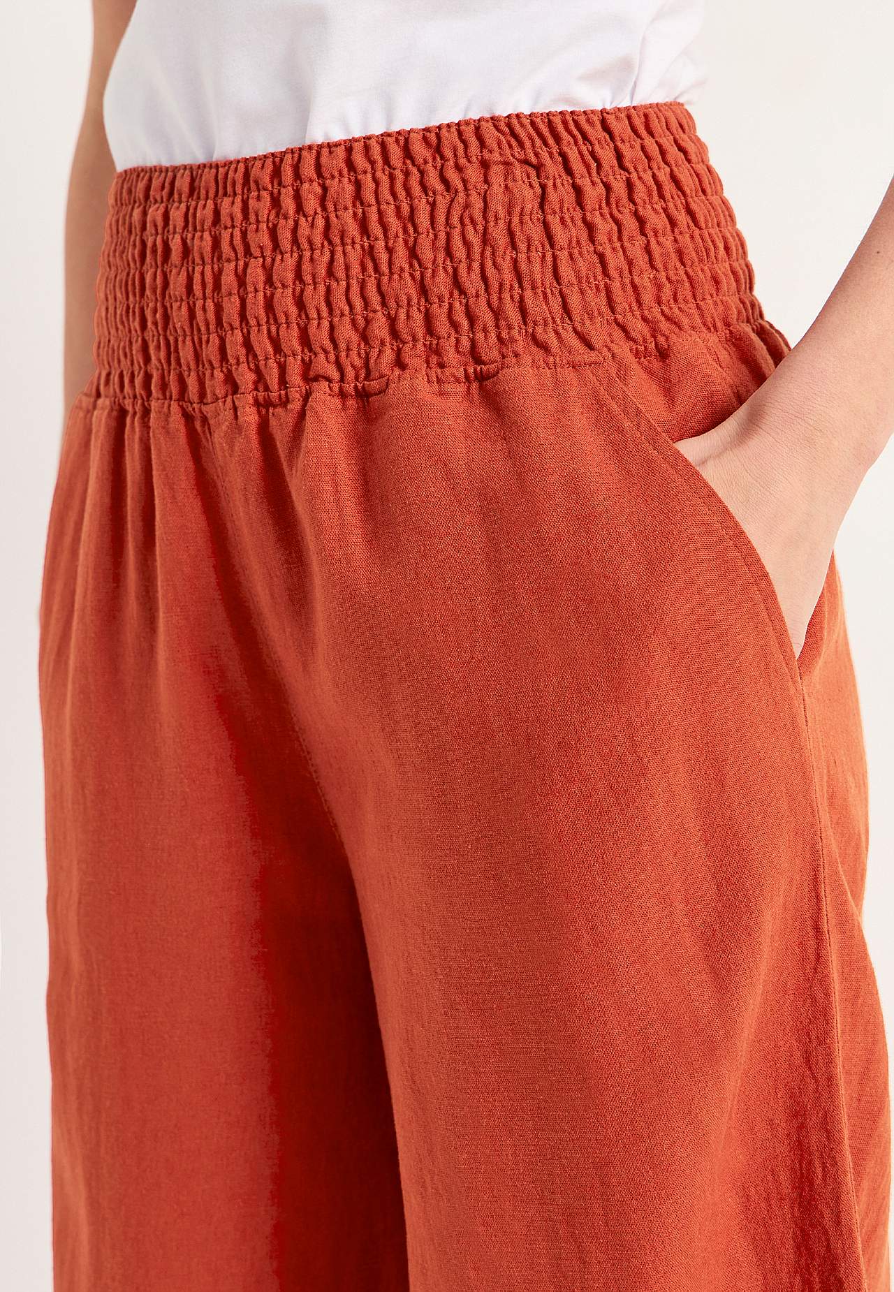 Linased Culotte-lõikega püksid Lisette