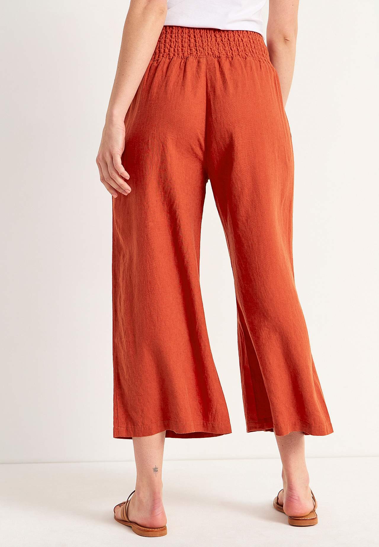 Linased Culotte-lõikega püksid Lisette