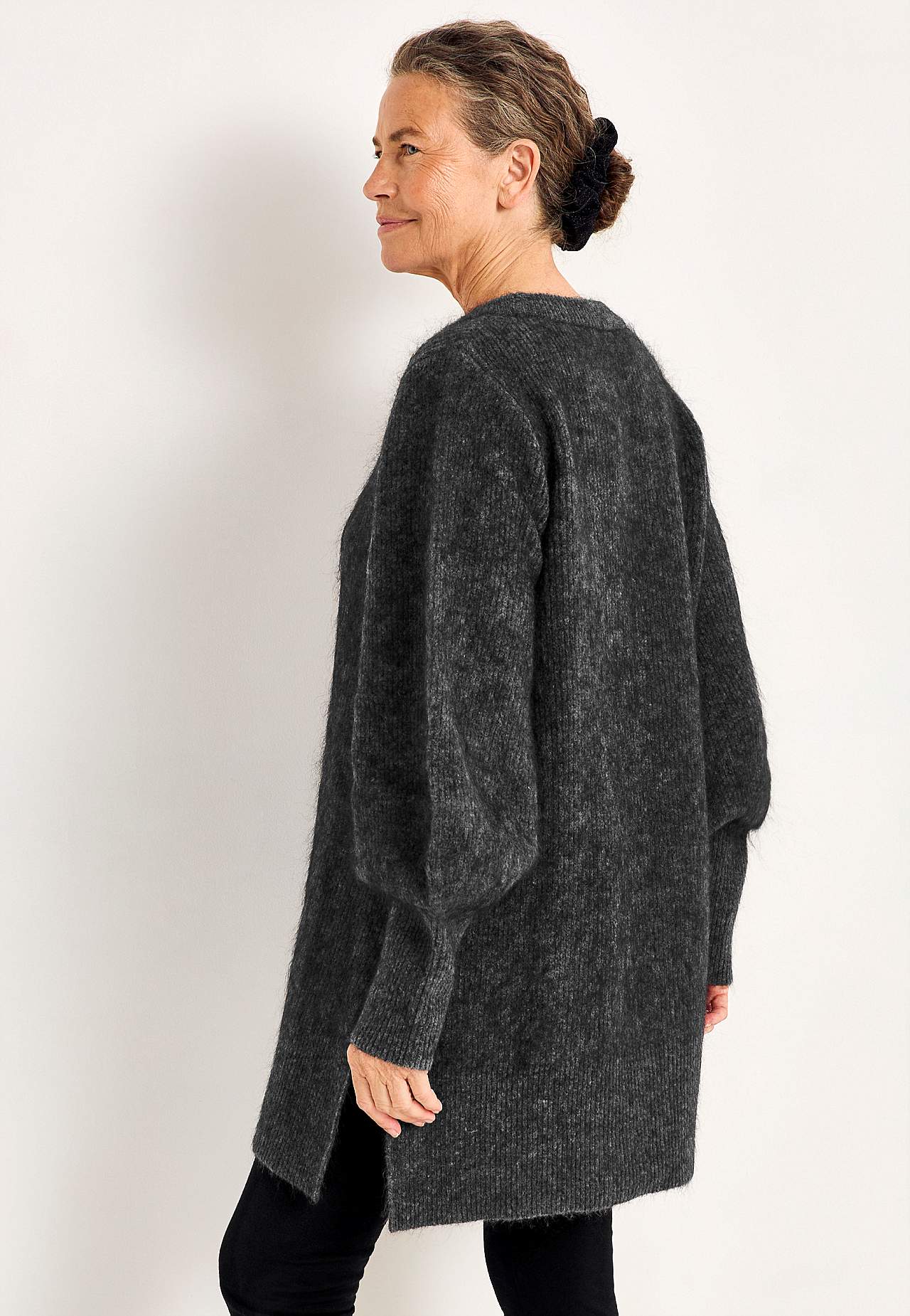 Premium mohääri- ja villasegune tuunika 