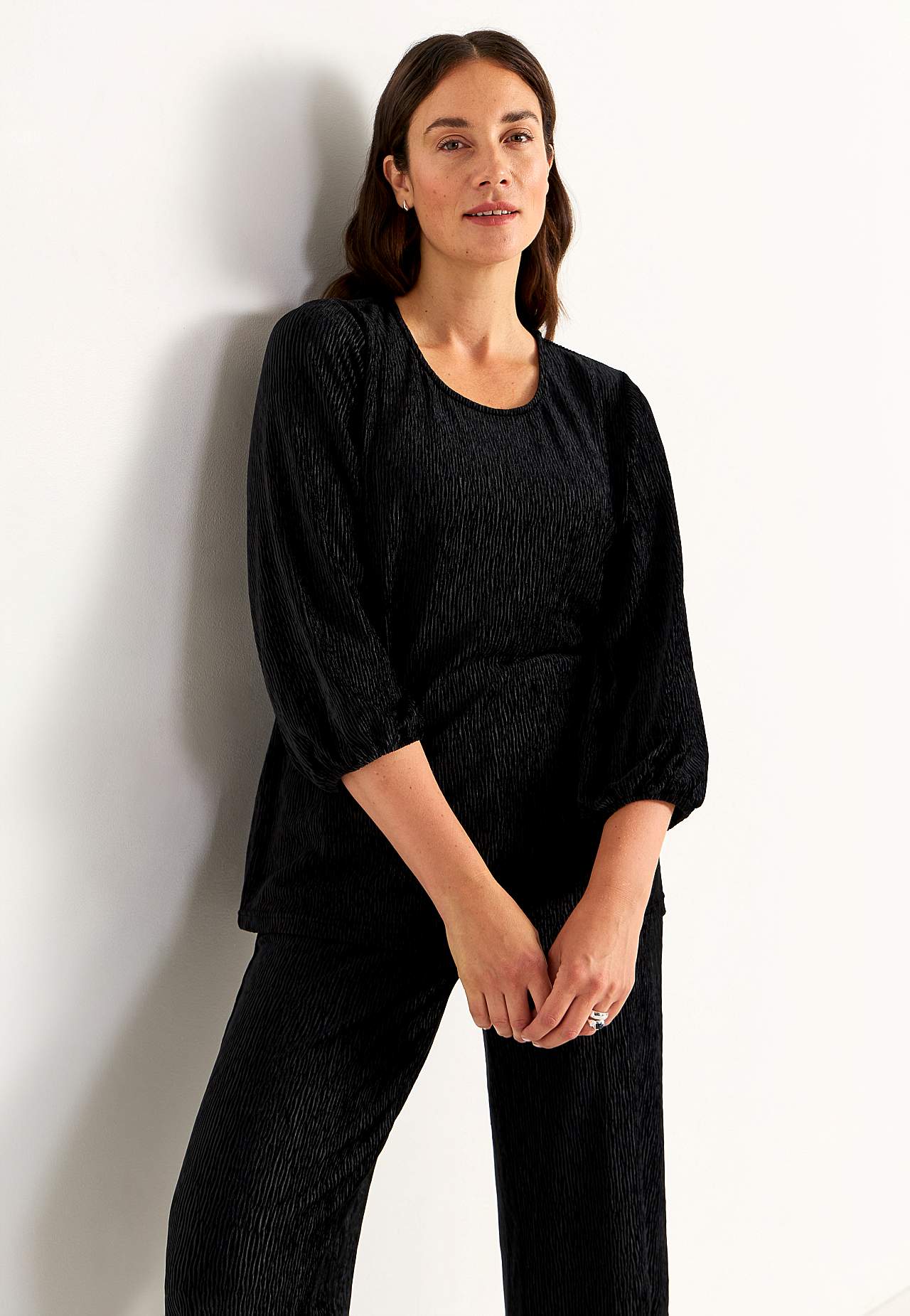 Pidulik sametist topp