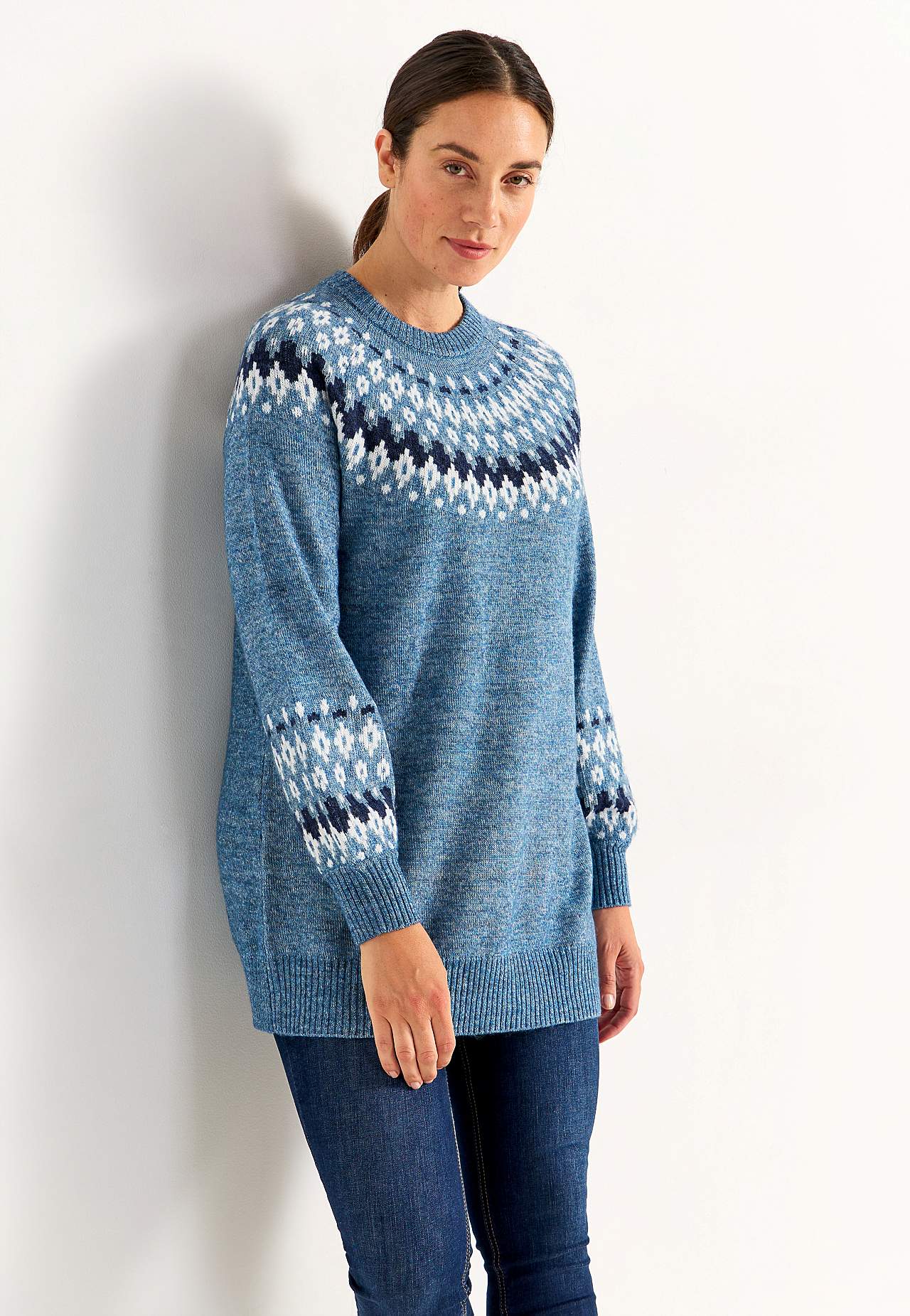 Žakaarmustriline pullover