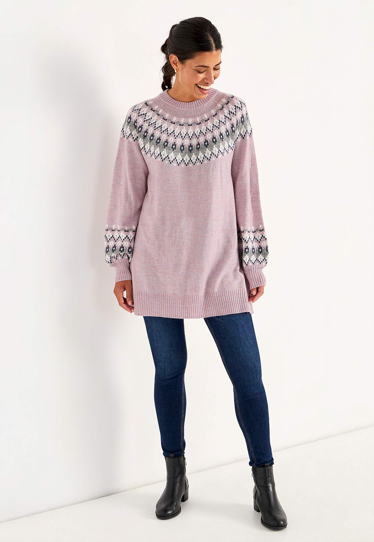 Žakaarmustriline pullover