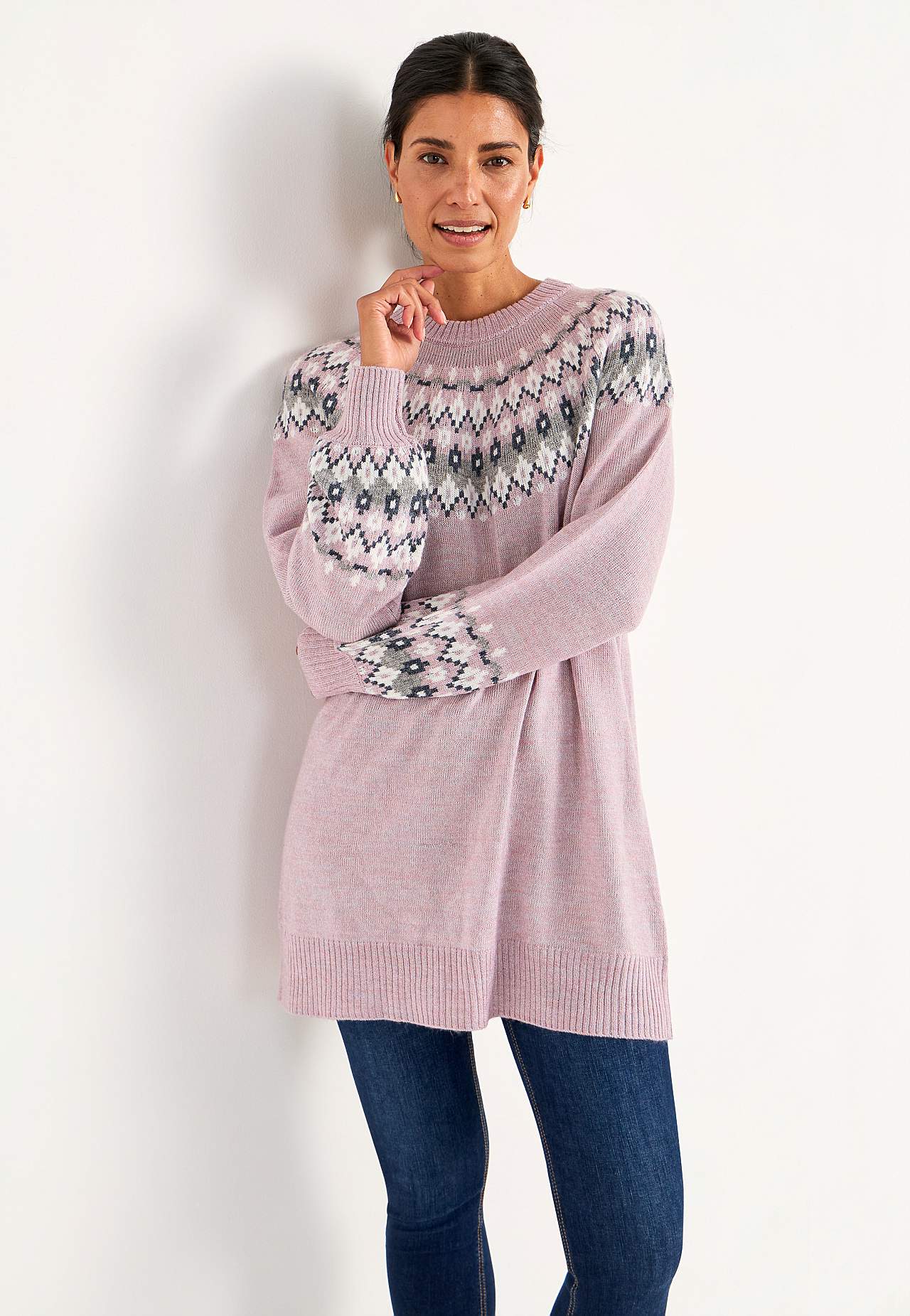 Žakaarmustriline pullover