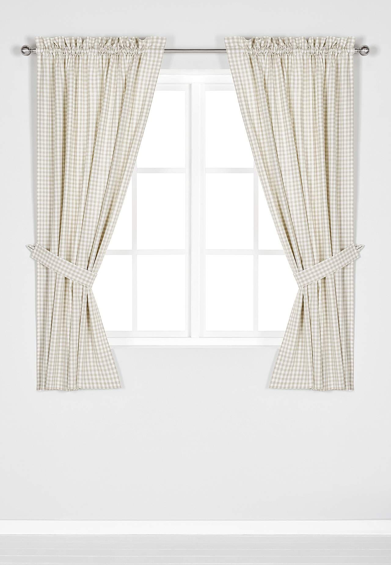 Ruuduline külgkardin 2 tk pakis