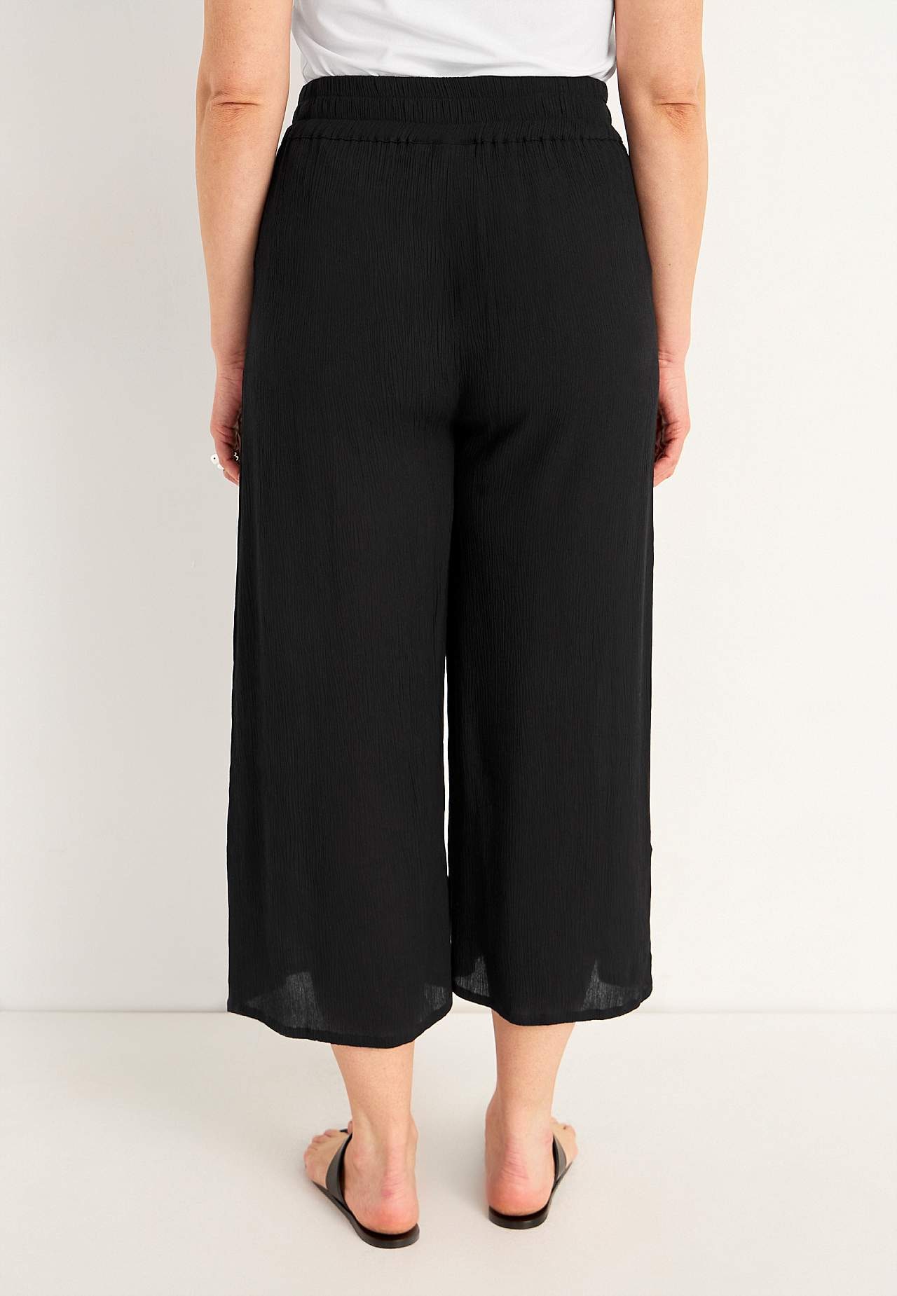 Kreppkangast culotte püksid