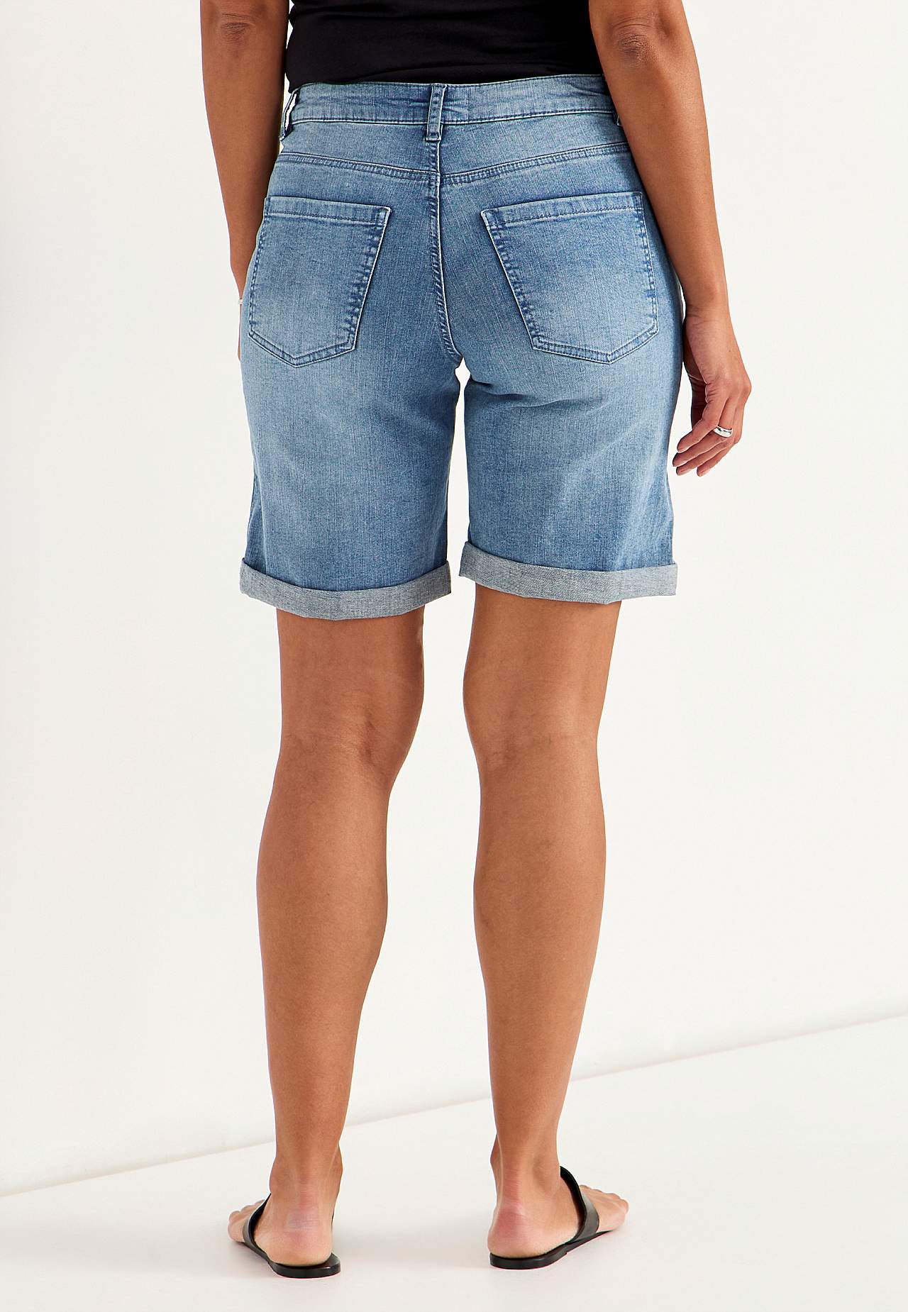 Mugavad elastsed teksašortsid