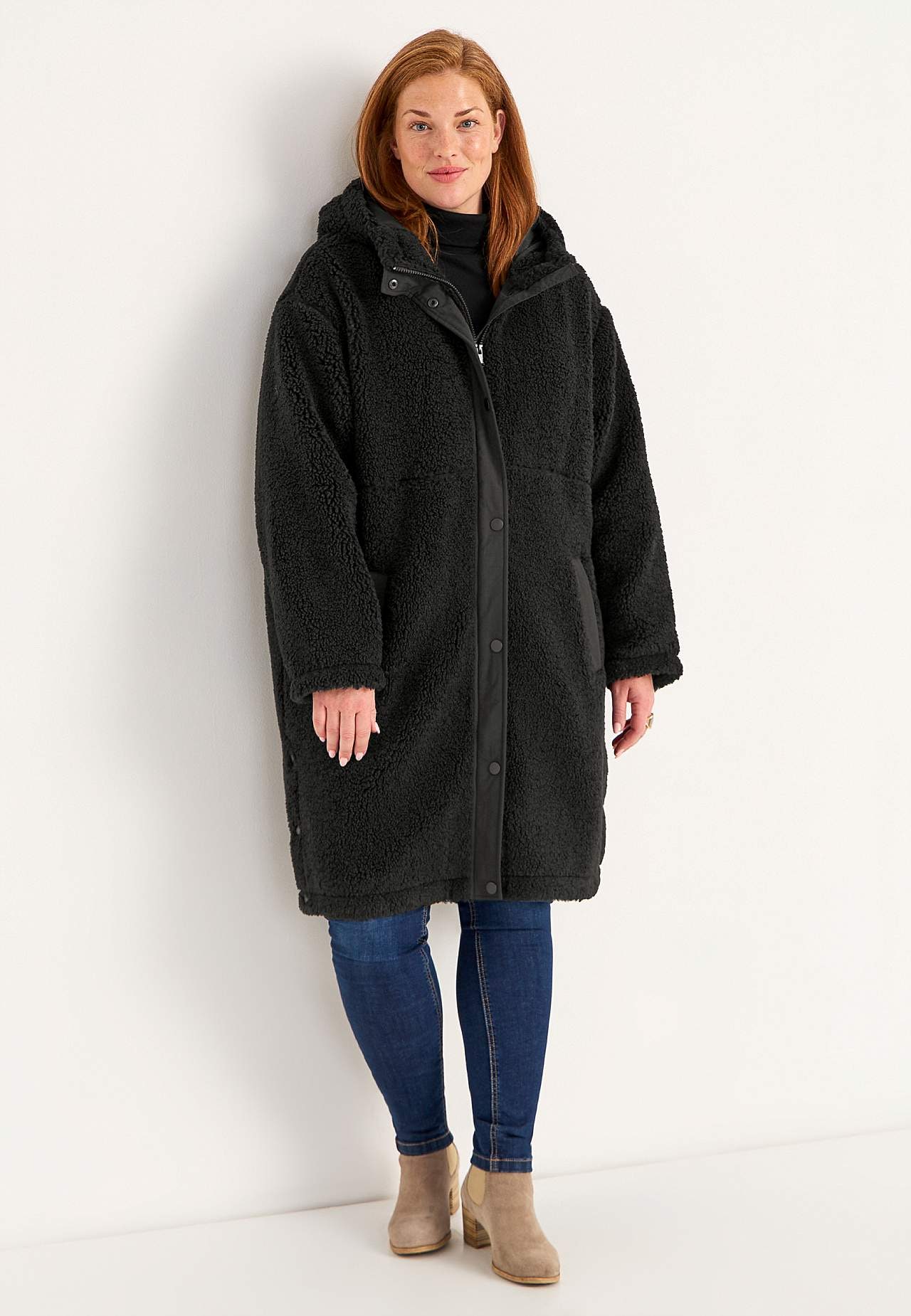 Kapuutsiga fliisjakk