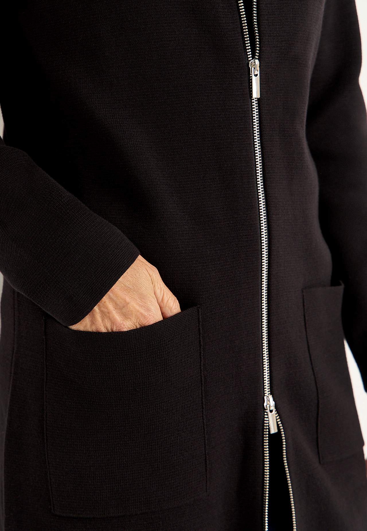 Tõmblukuga kardigan