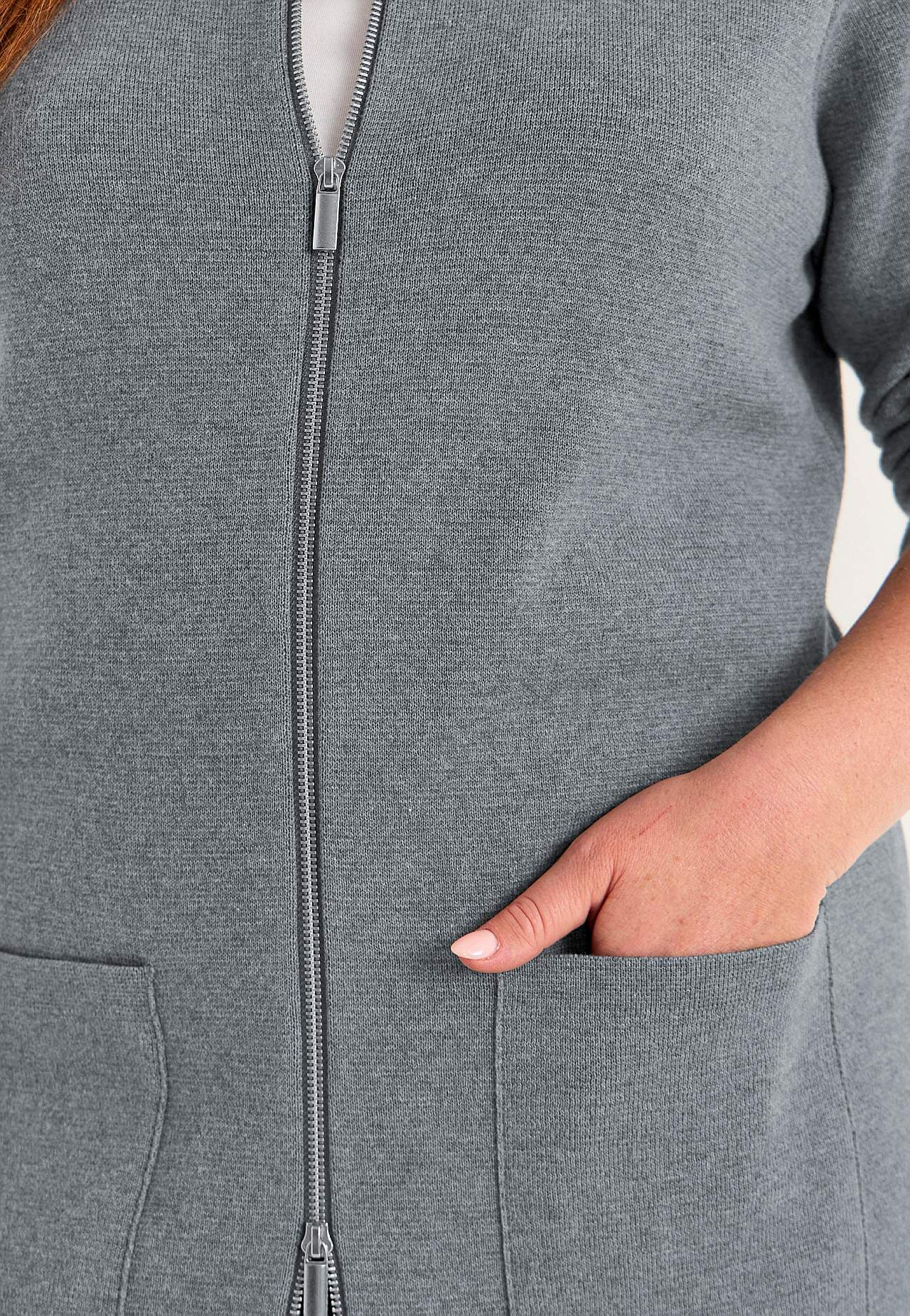 Tõmblukuga kardigan